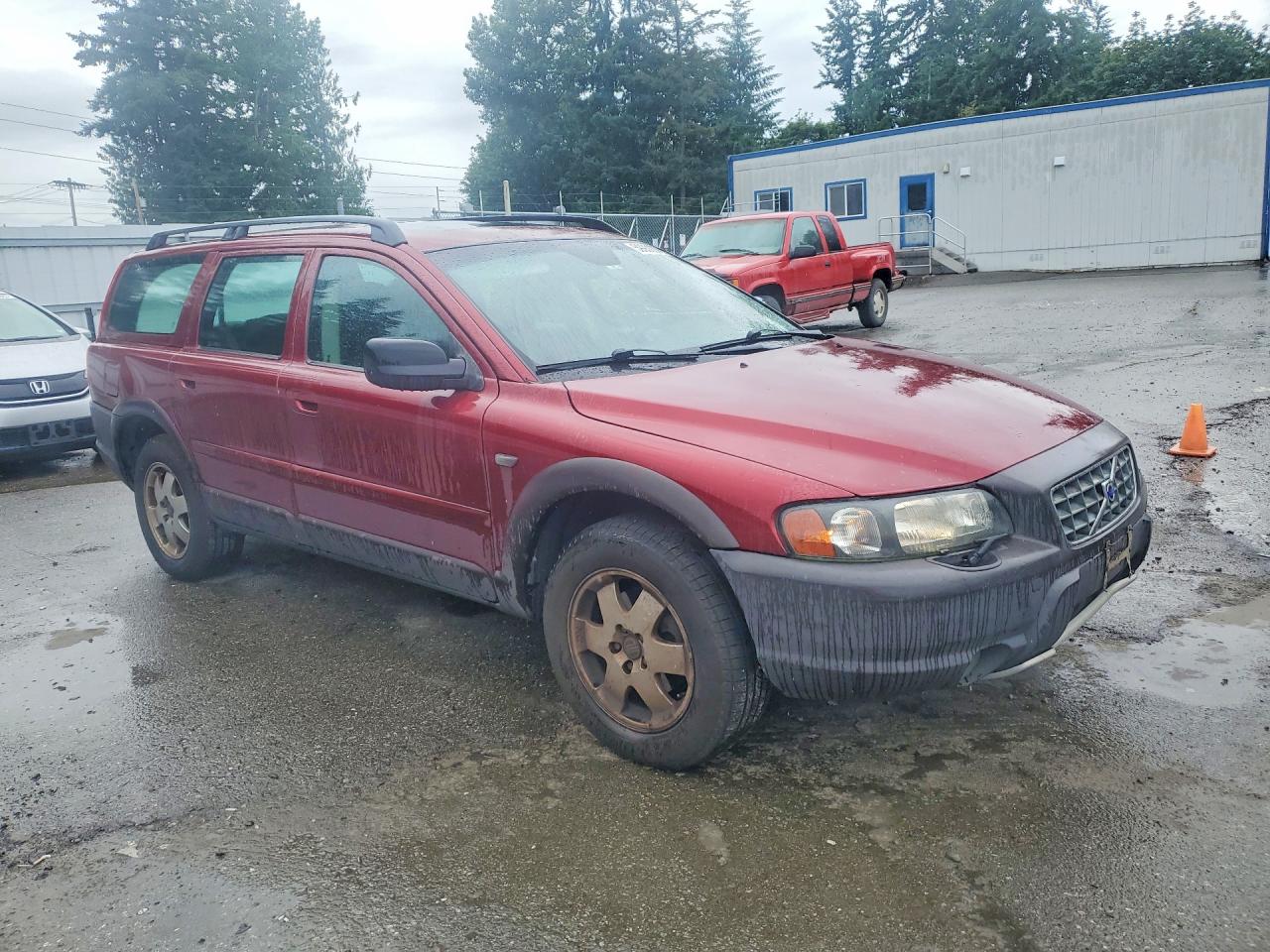 2003 Volvo Xc70 Red vin: YV1SZ59H031111693