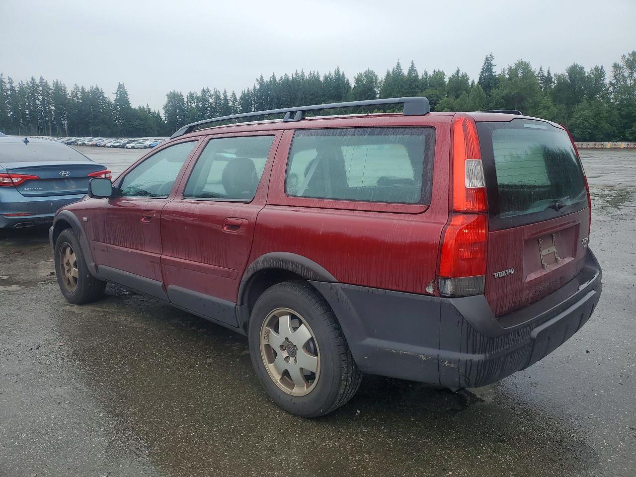 2003 Volvo Xc70 Red vin: YV1SZ59H031111693