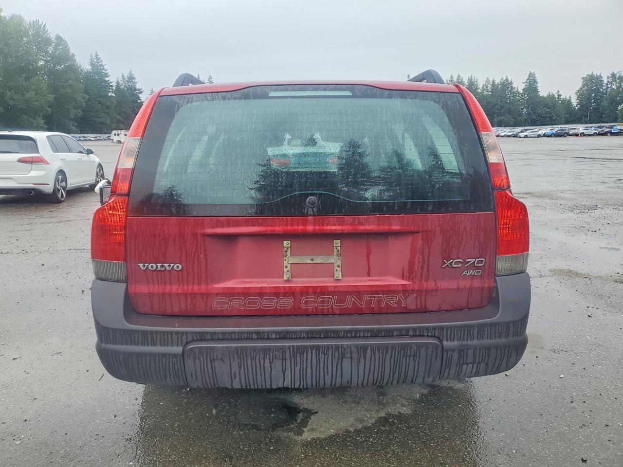 2003 Volvo Xc70 Red vin: YV1SZ59H031111693