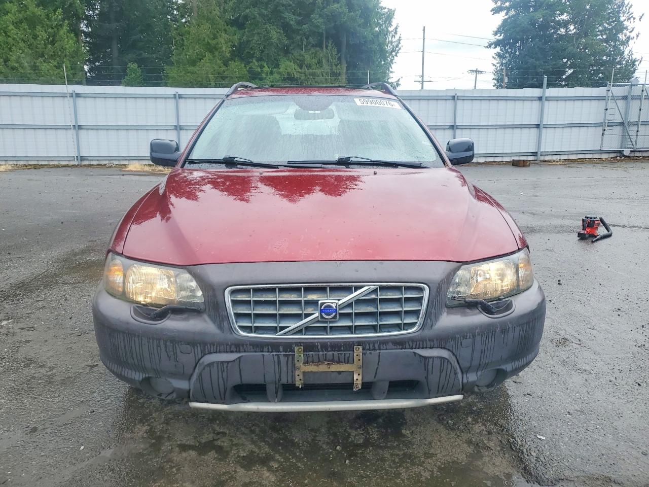 2003 Volvo Xc70 Red vin: YV1SZ59H031111693