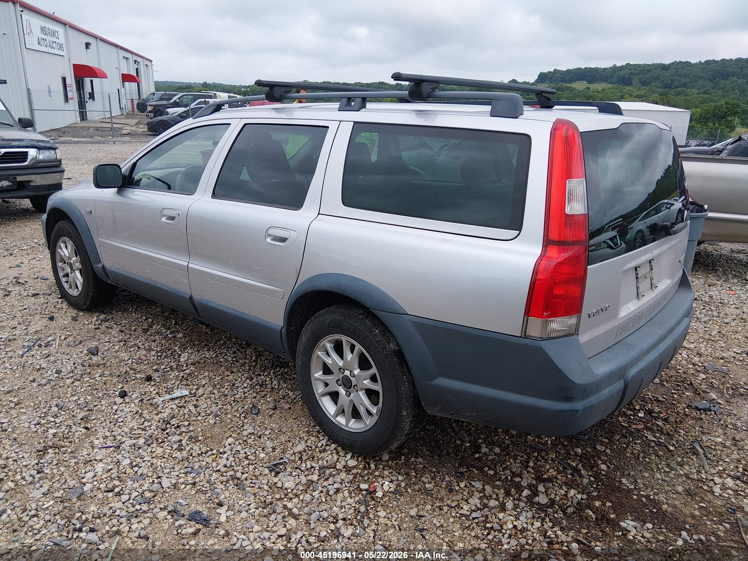 2004 Volvo Xc70 2.5t Silver vin: YV1SZ59H041142136