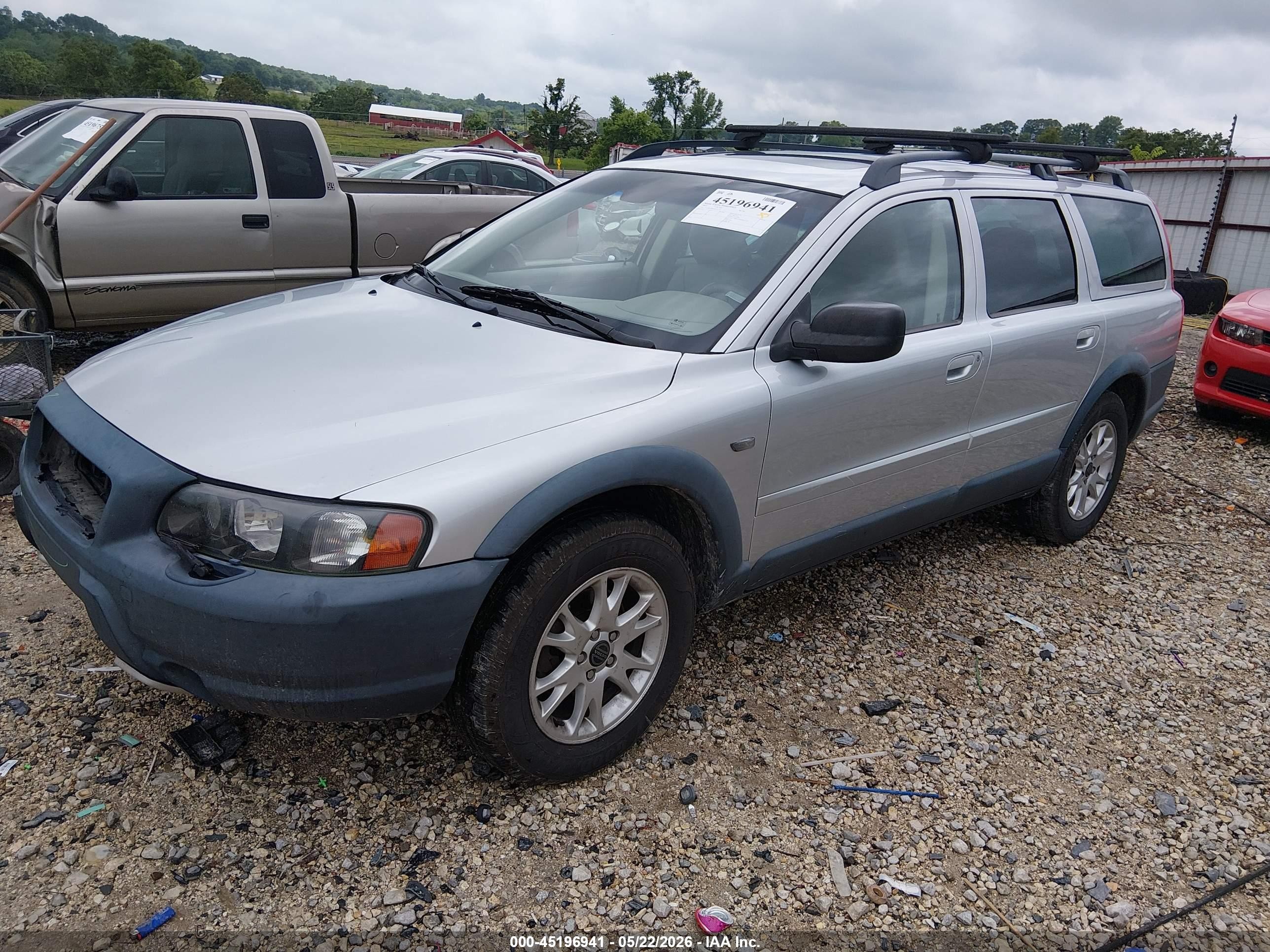 2004 Volvo Xc70 2.5t Silver vin: YV1SZ59H041142136