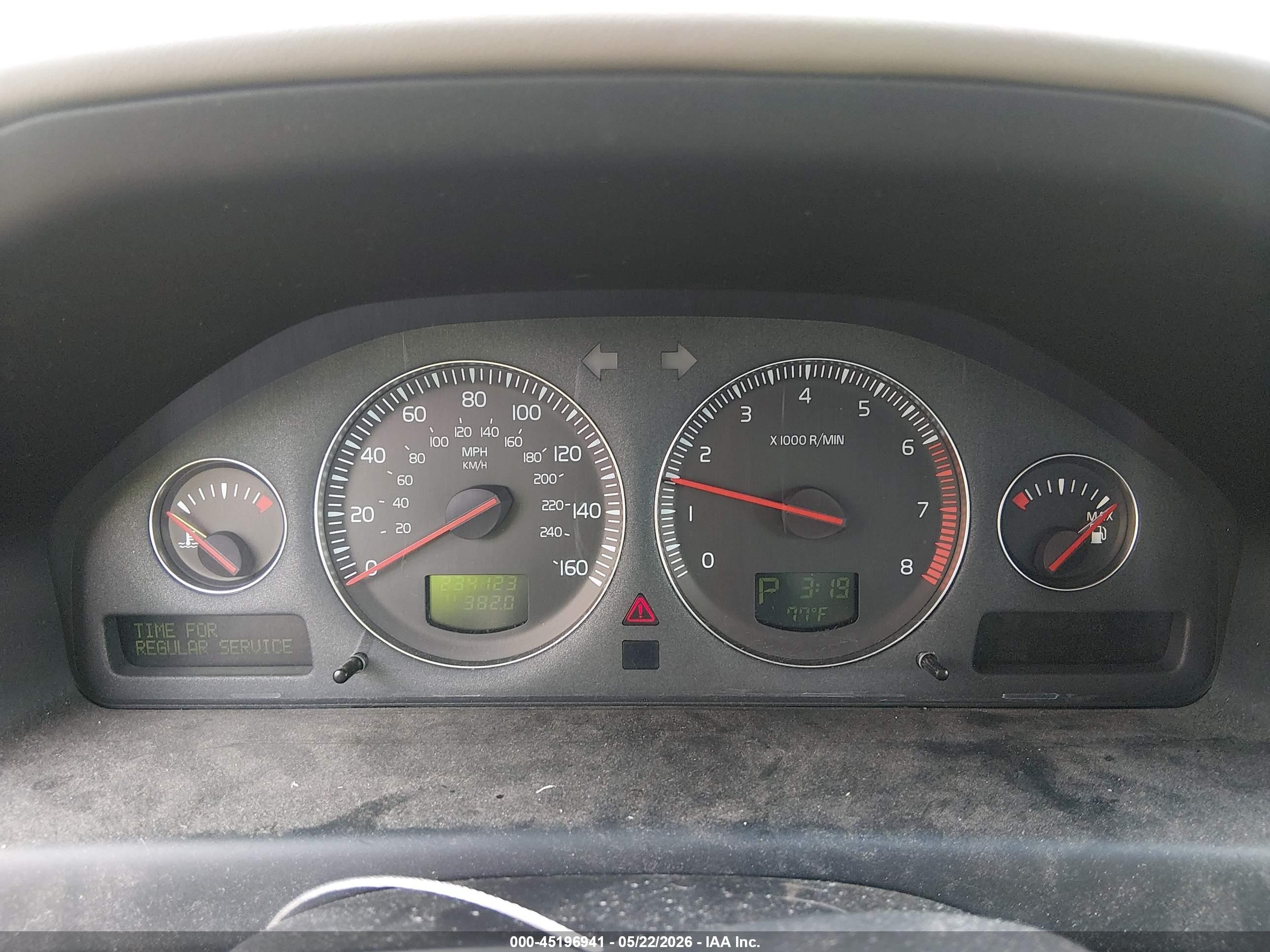 2004 Volvo Xc70 2.5t Silver vin: YV1SZ59H041142136