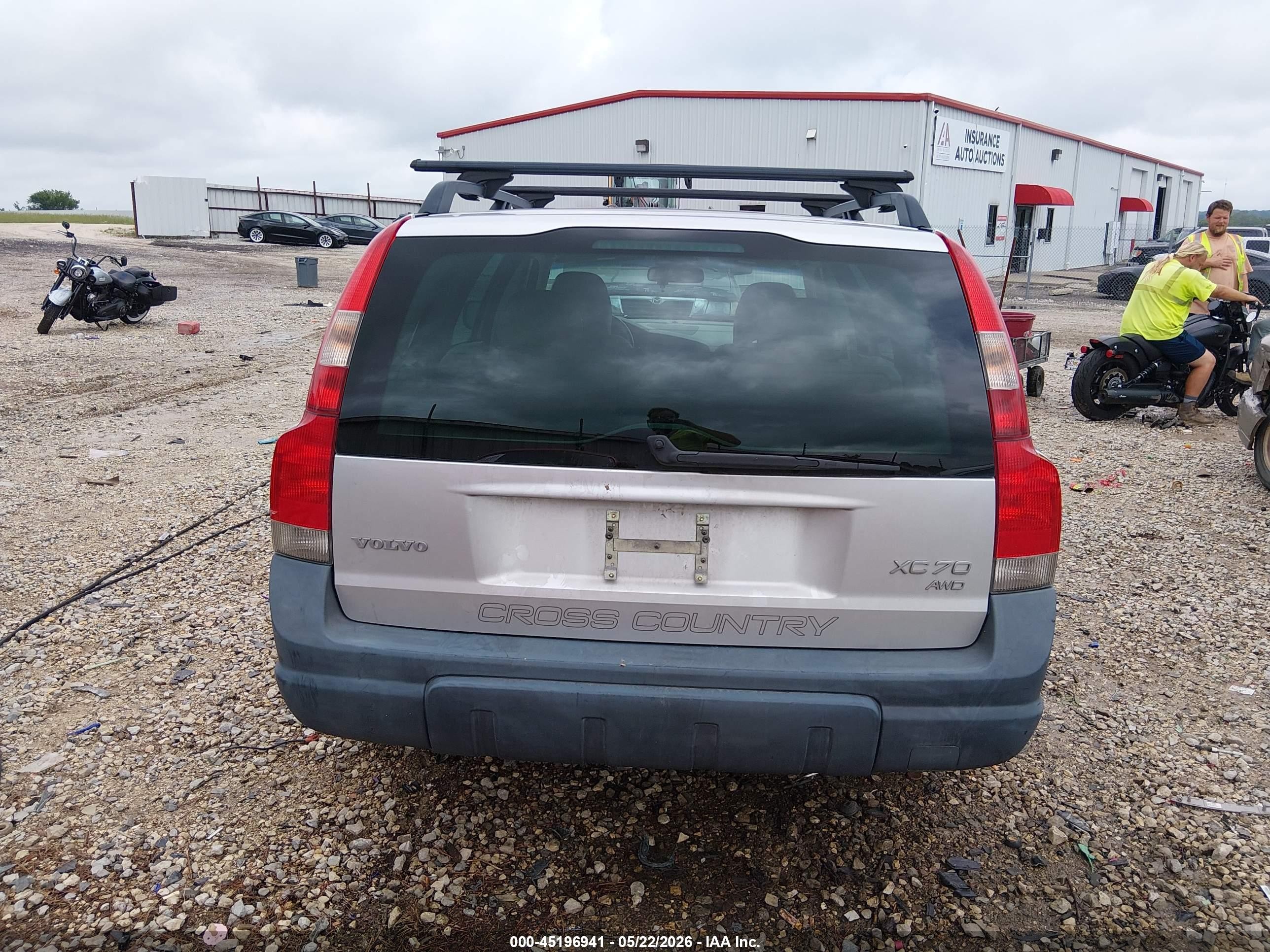 2004 Volvo Xc70 2.5t Silver vin: YV1SZ59H041142136