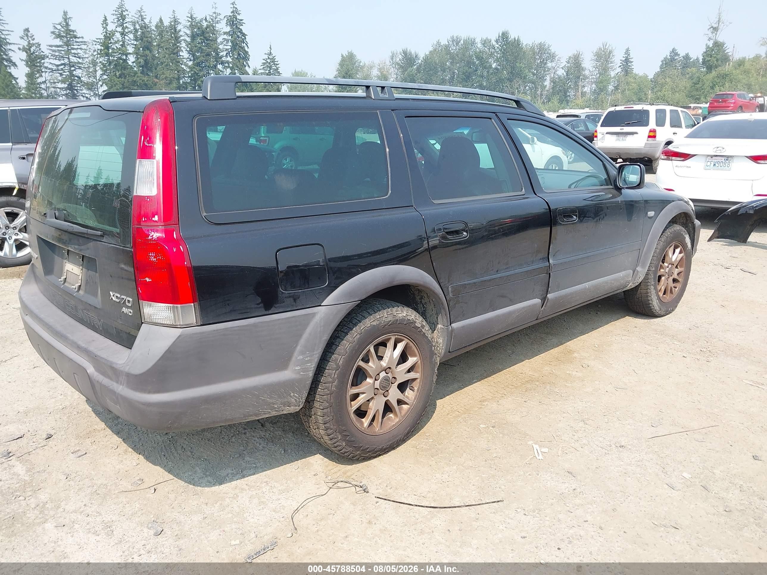 2004 Volvo Xc70 2.5t Gray vin: YV1SZ59H041160698