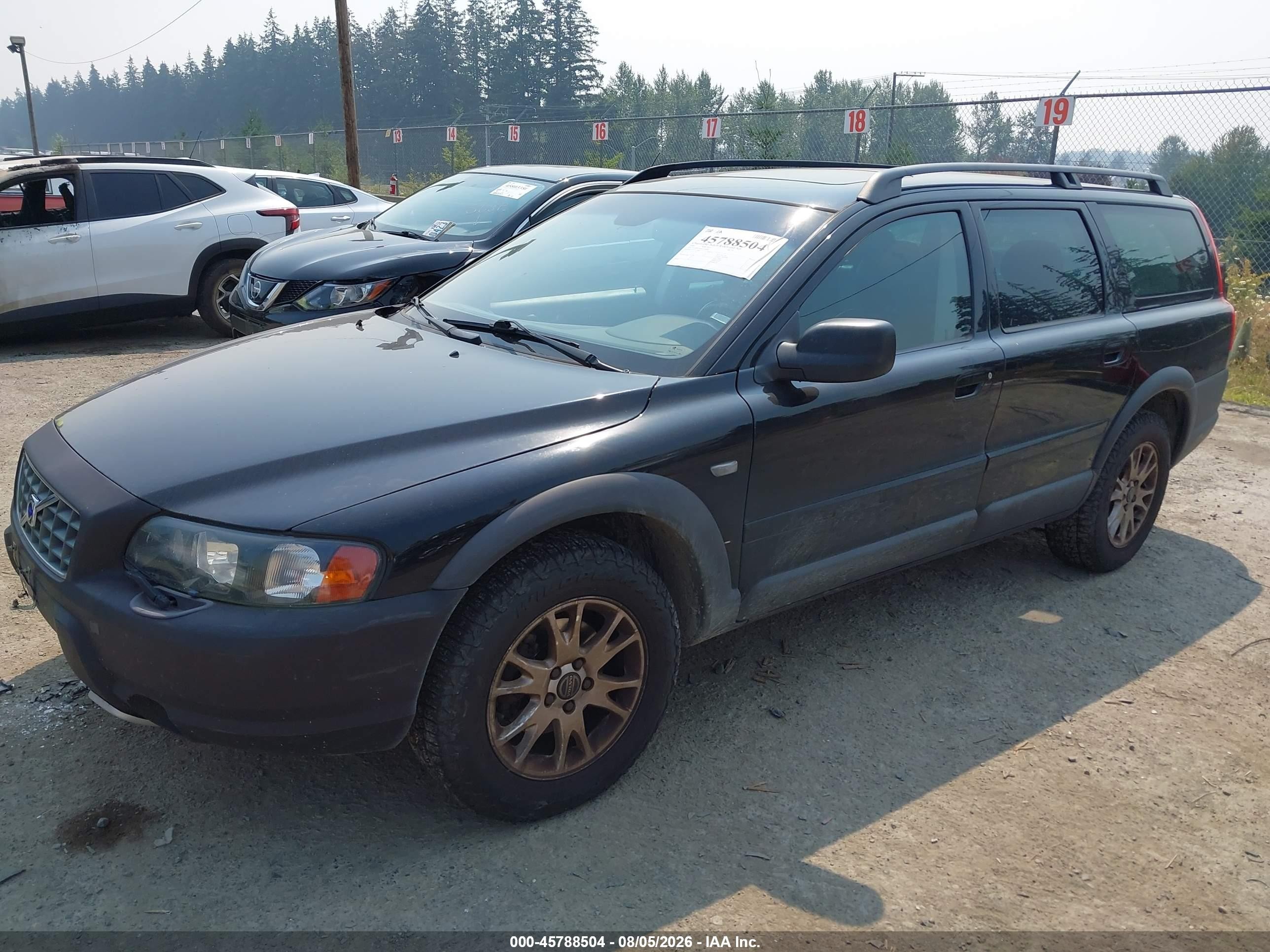 2004 Volvo Xc70 2.5t Gray vin: YV1SZ59H041160698