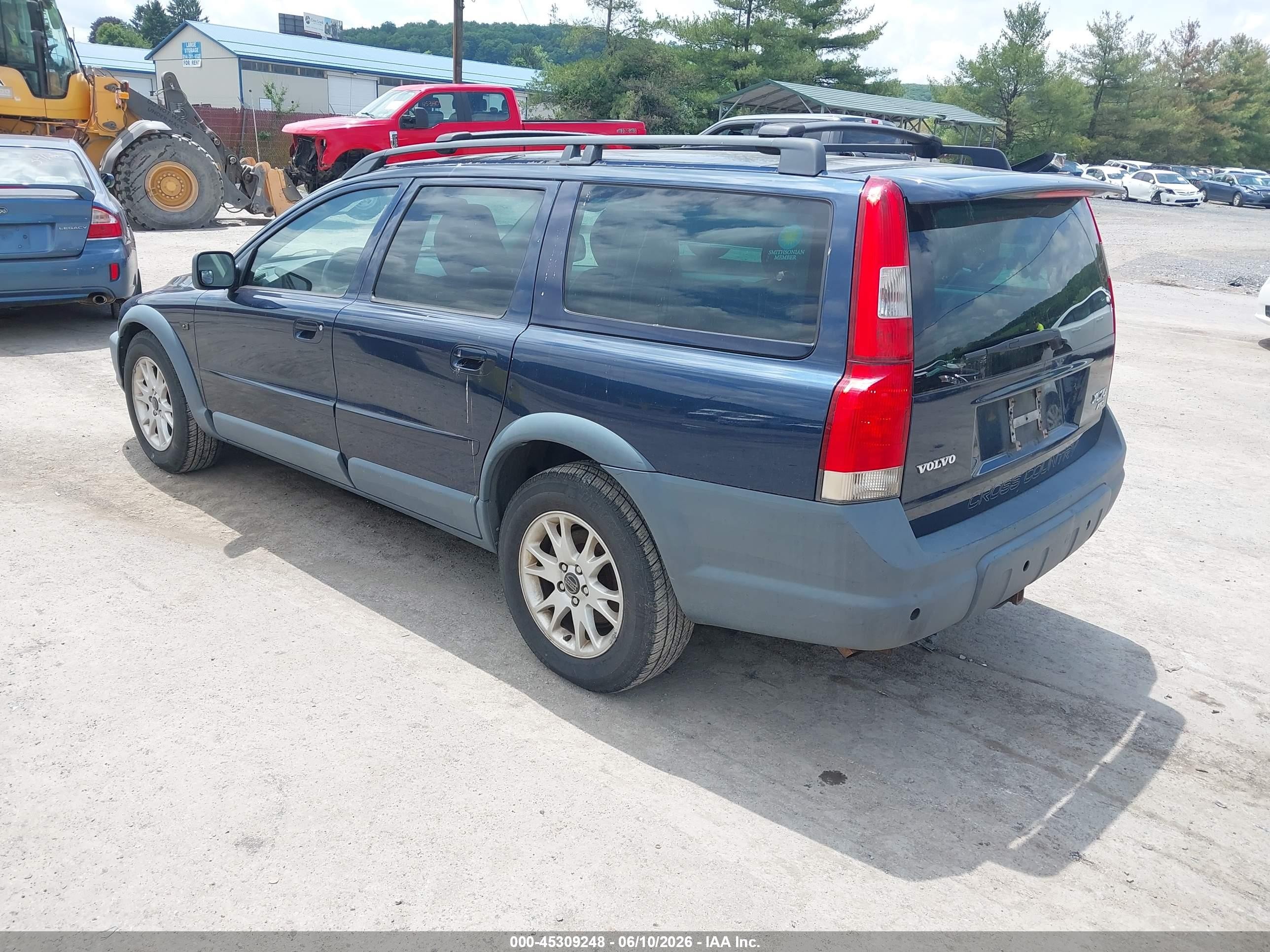 2004 Volvo Xc70 2.5t Blue vin: YV1SZ59H141139147