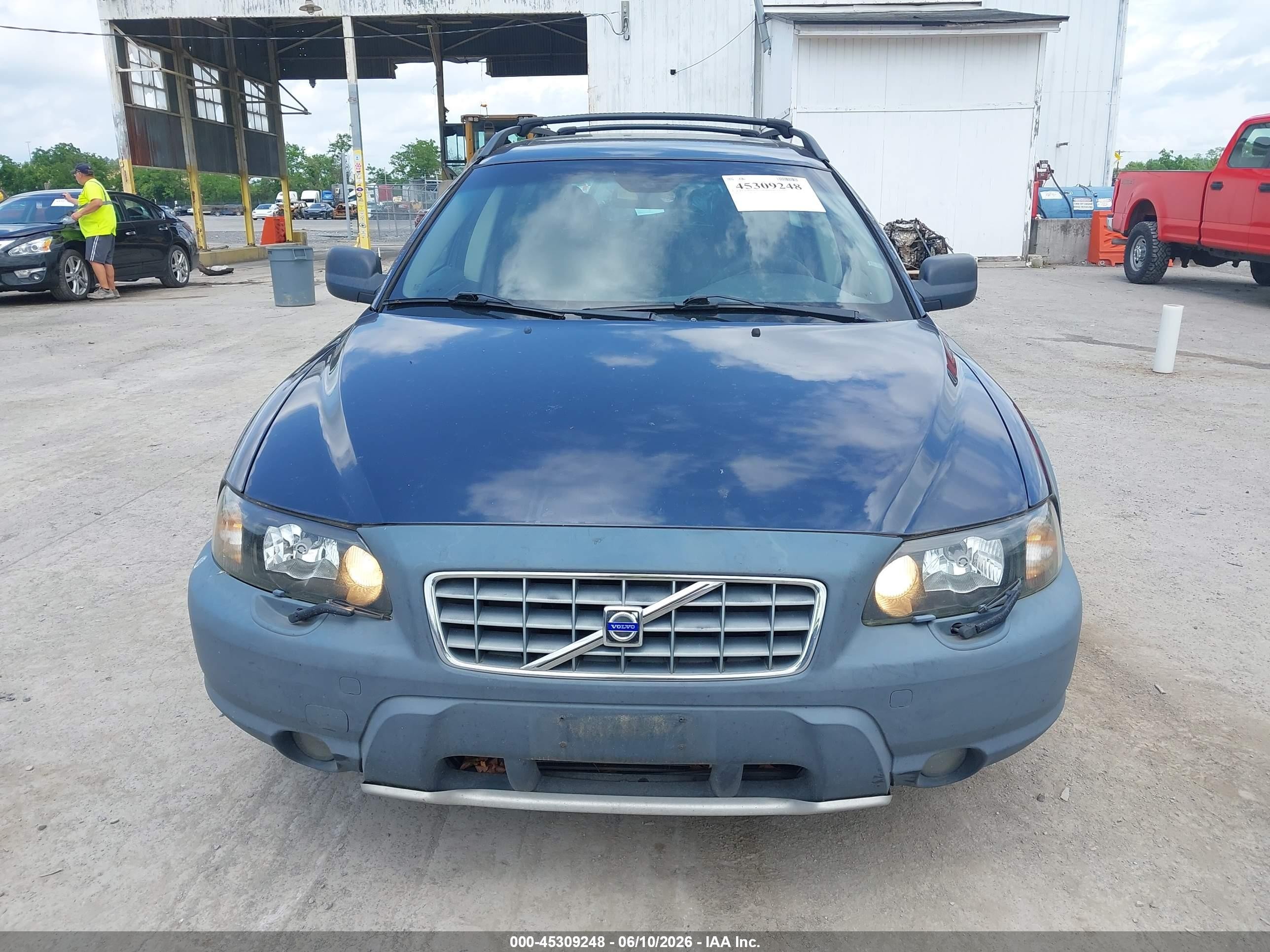2004 Volvo Xc70 2.5t Blue vin: YV1SZ59H141139147