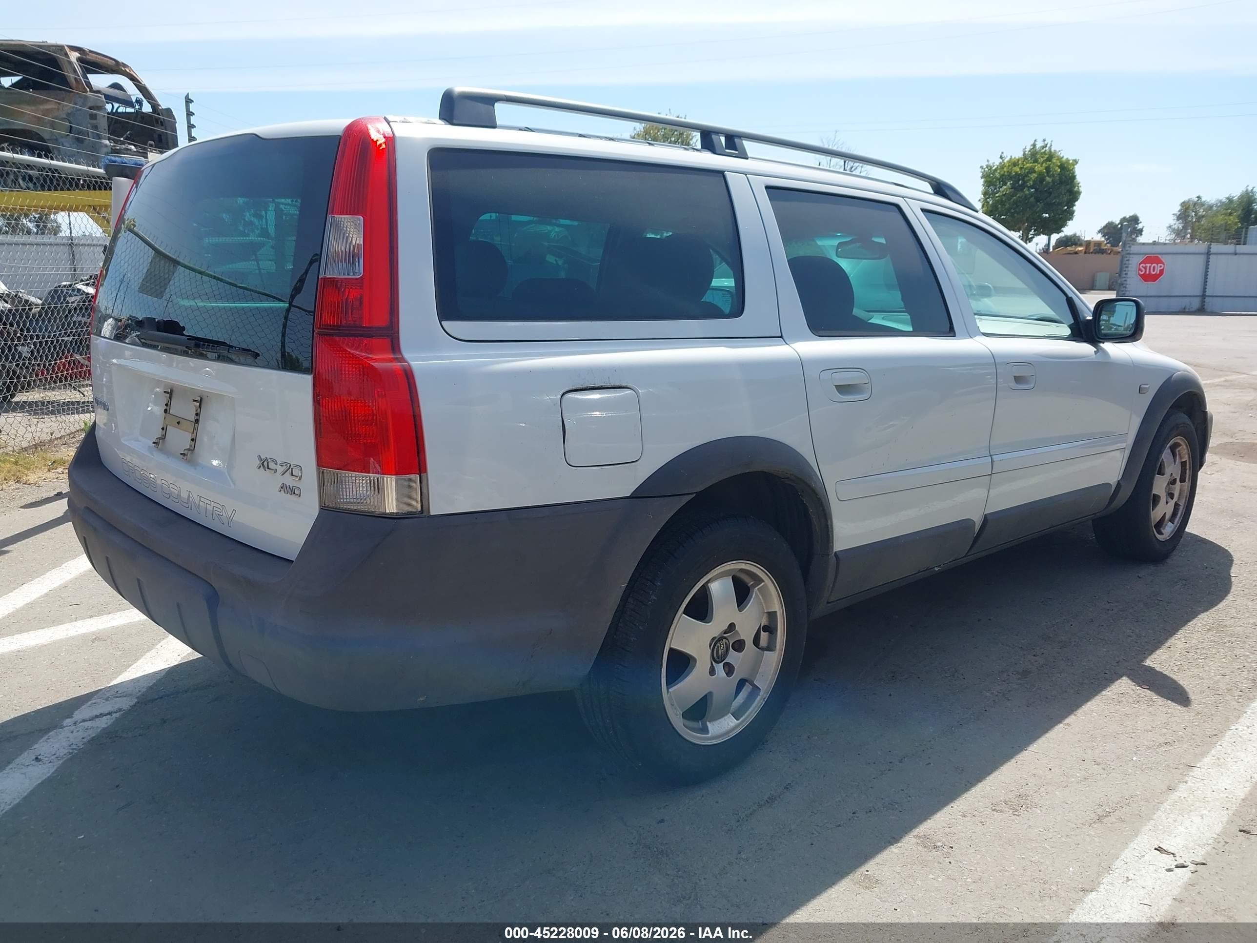 2004 Volvo Xc70 2.5t White vin: YV1SZ59H141155297