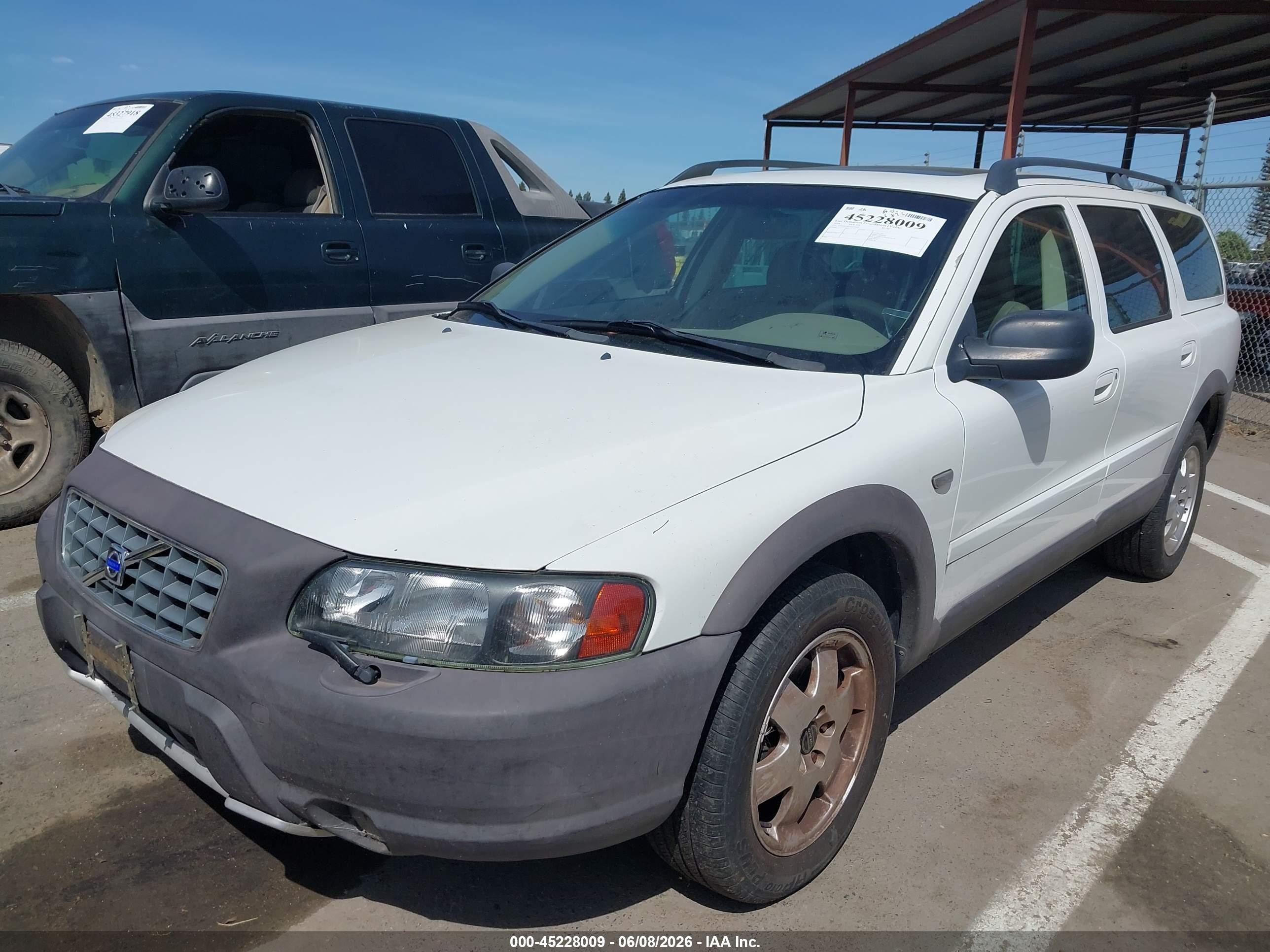 2004 Volvo Xc70 2.5t White vin: YV1SZ59H141155297