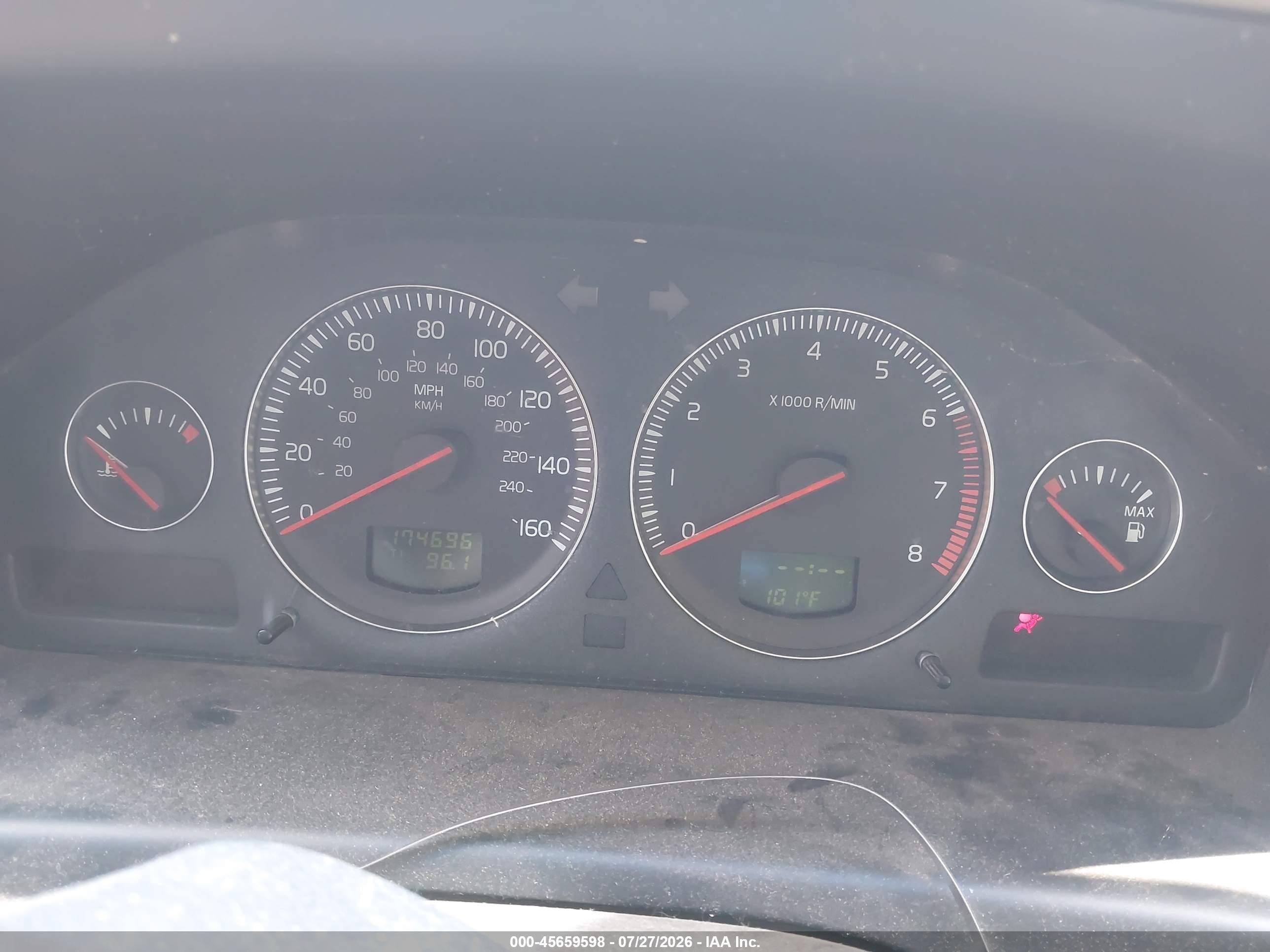 2004 Volvo Xc70 2.5t Silver vin: YV1SZ59H141160726