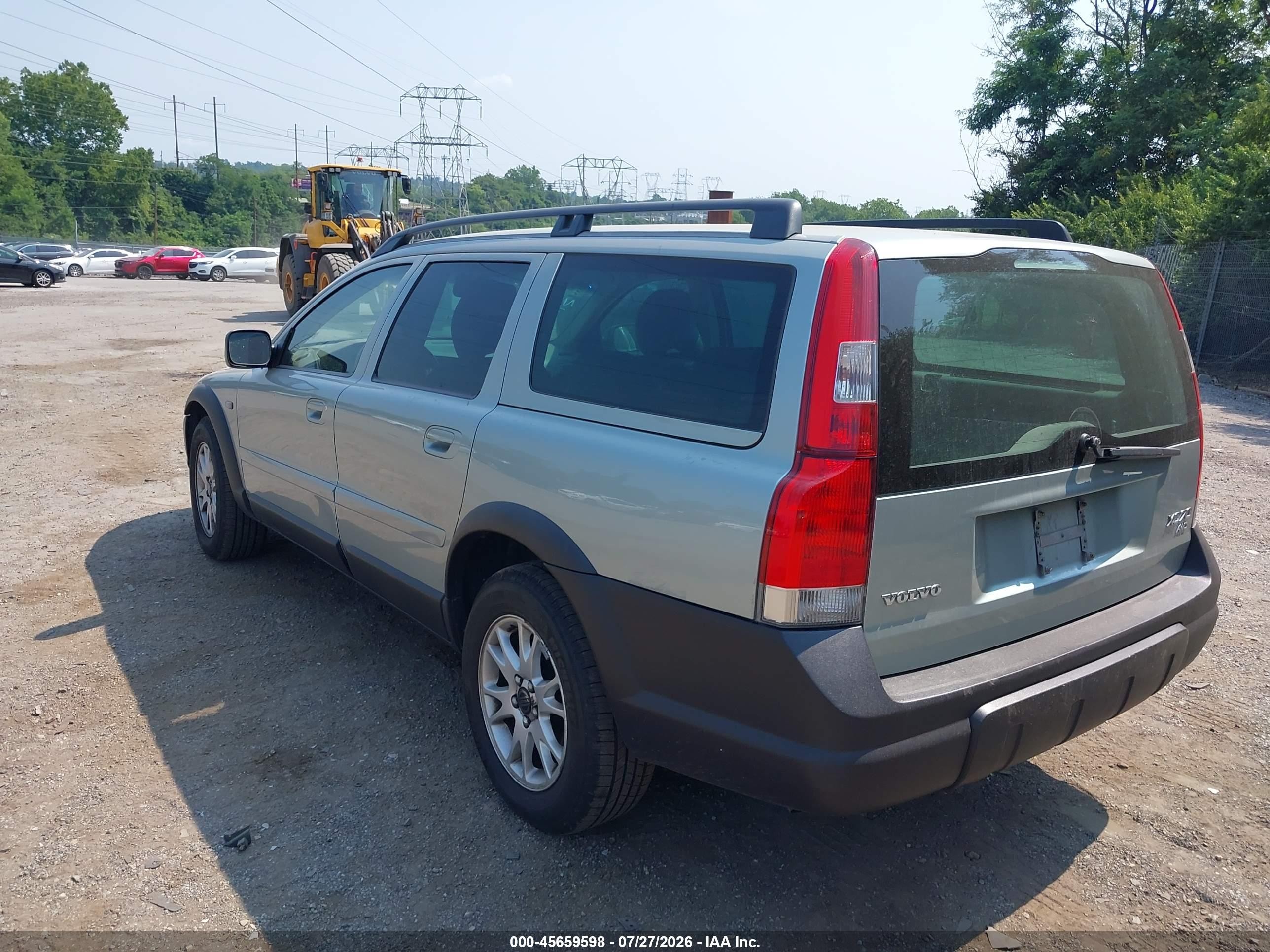 2004 Volvo Xc70 2.5t Silver vin: YV1SZ59H141160726