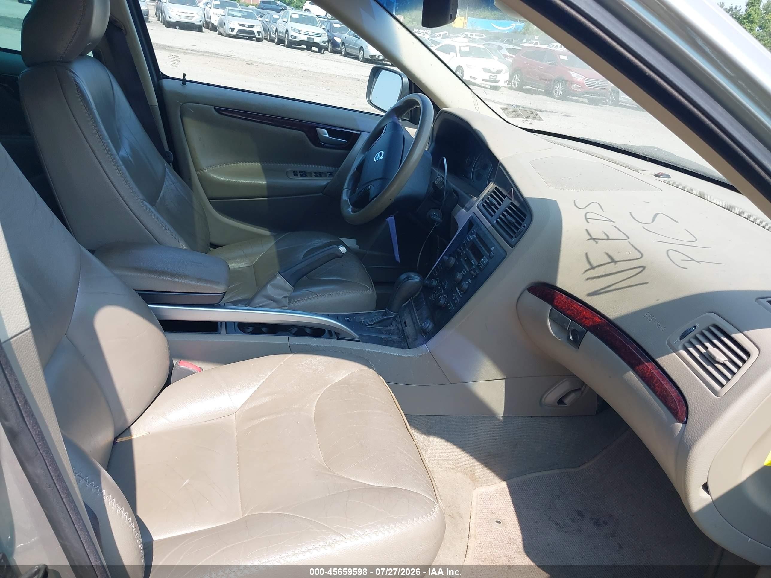 2004 Volvo Xc70 2.5t Silver vin: YV1SZ59H141160726