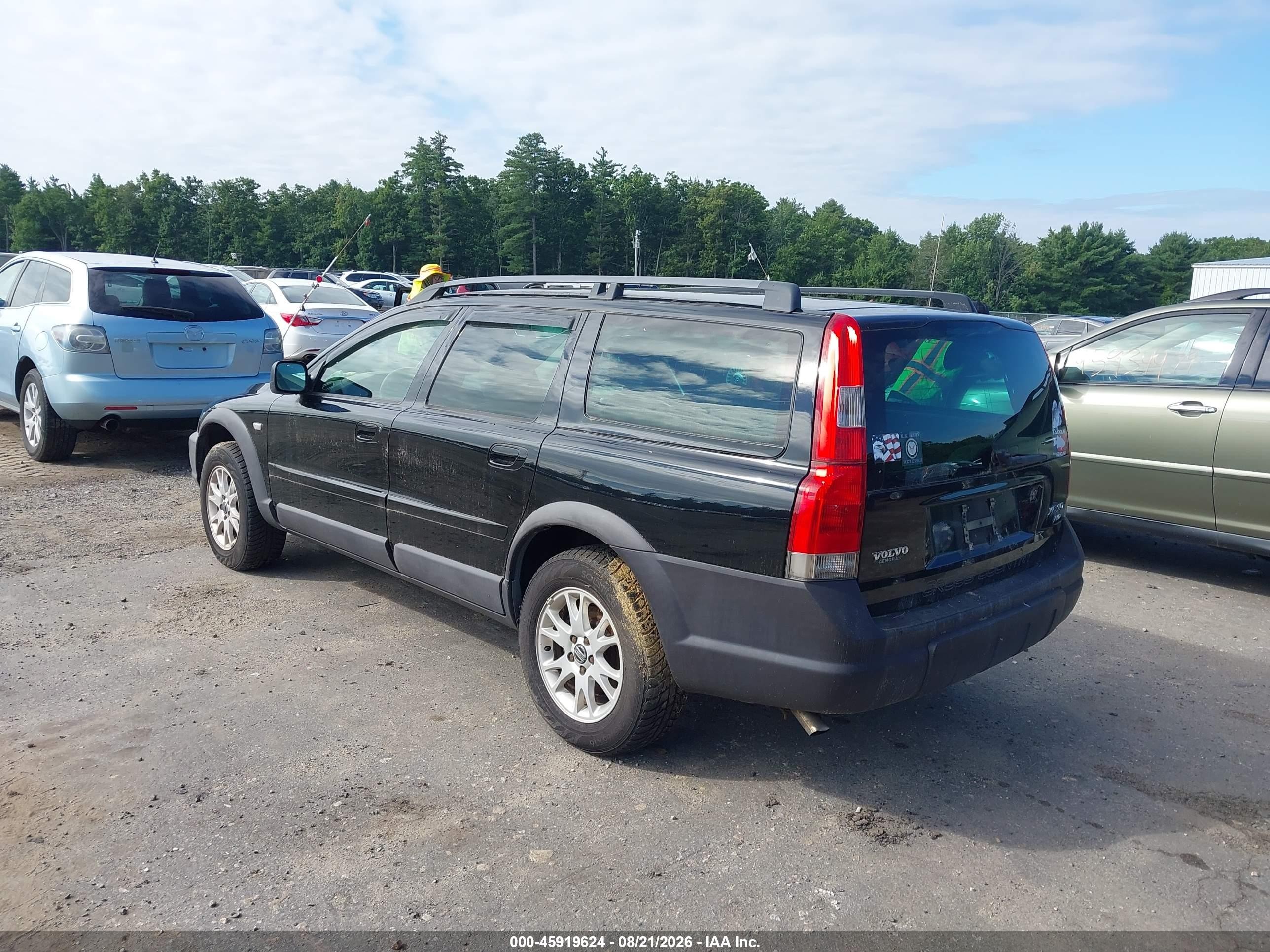 2004 Volvo Xc70 2.5t Black vin: YV1SZ59H241158516