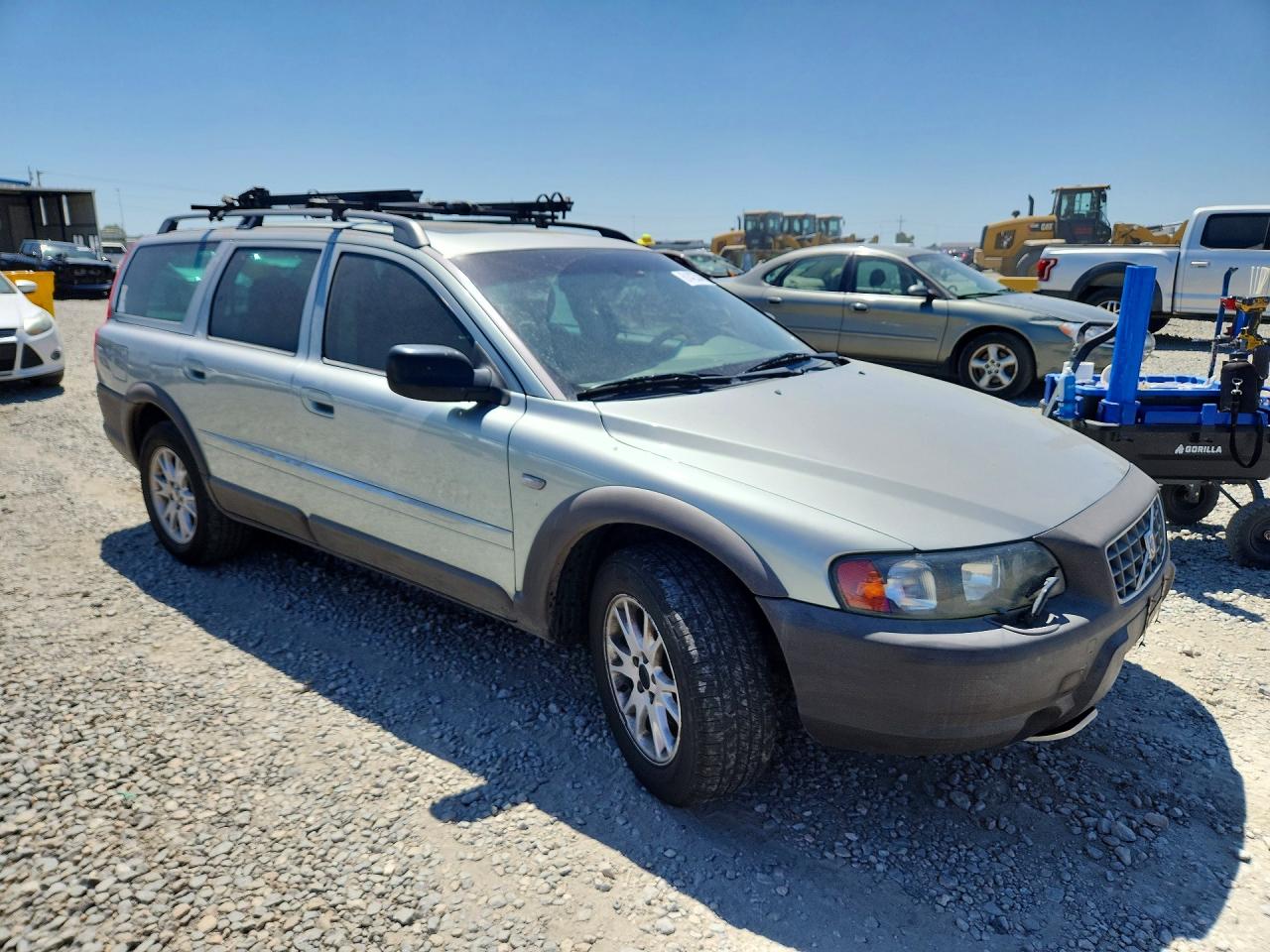 2004 Volvo Xc70 Silver vin: YV1SZ59H341163515