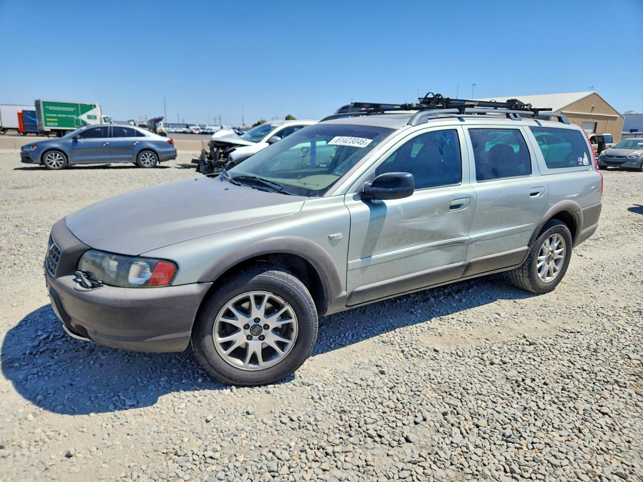 2004 Volvo Xc70 Silver vin: YV1SZ59H341163515