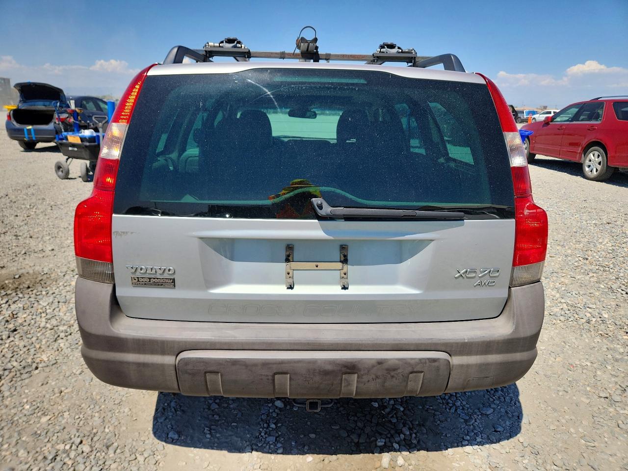 2004 Volvo Xc70 Silver vin: YV1SZ59H341163515