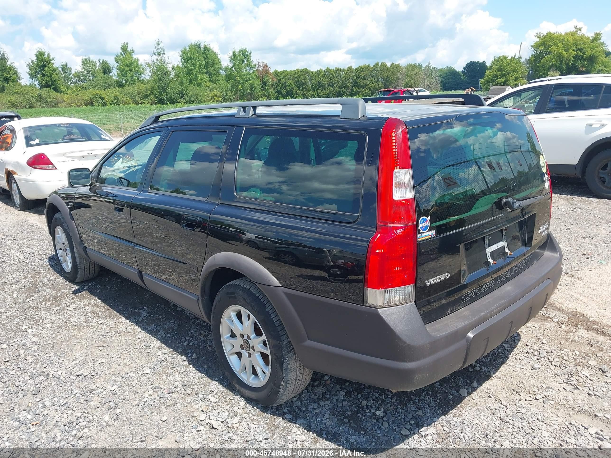 2004 Volvo Xc70 2.5t Black vin: YV1SZ59H341168780