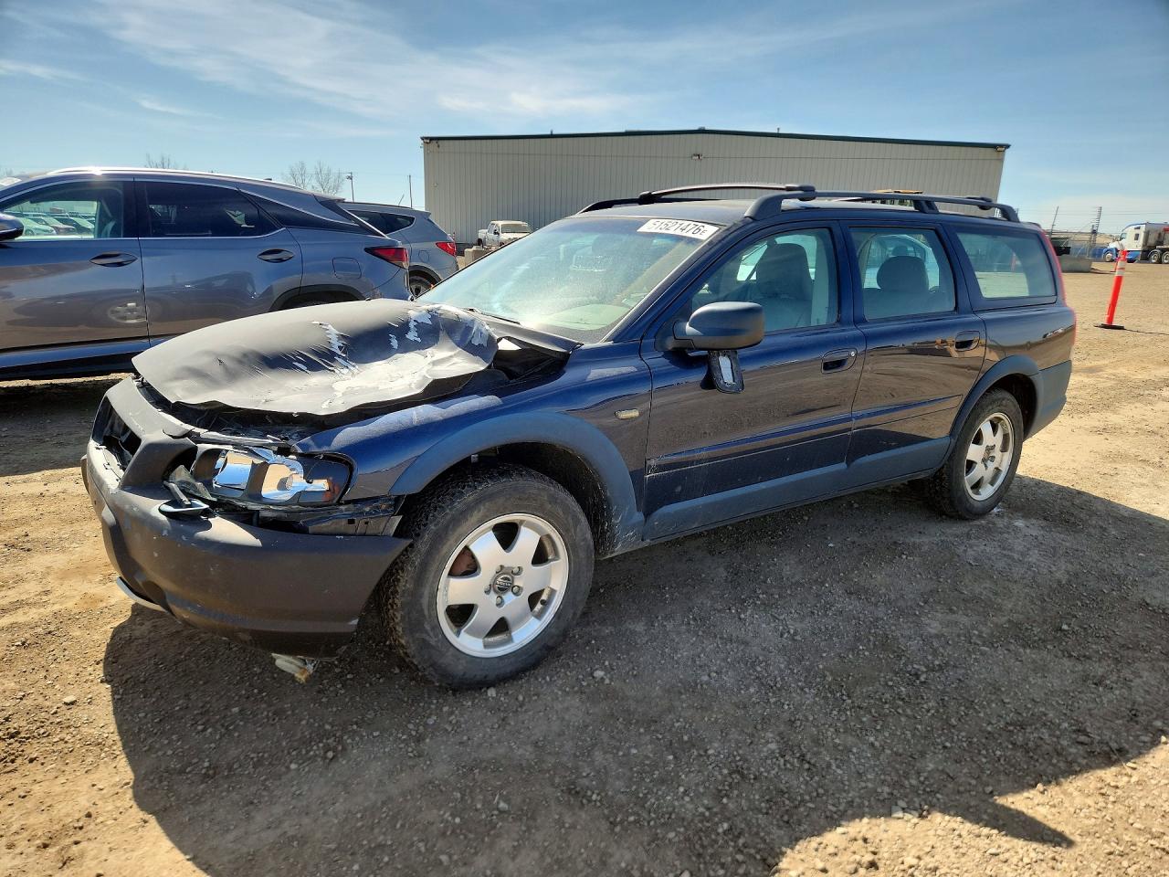 2003 Volvo Xc70 Blue vin: YV1SZ59H431113155