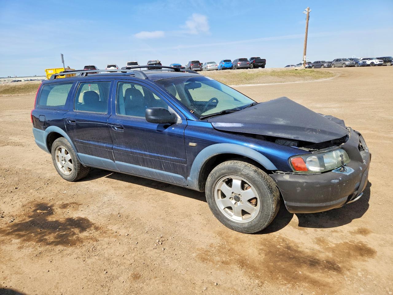 2003 Volvo Xc70 Blue vin: YV1SZ59H431113155