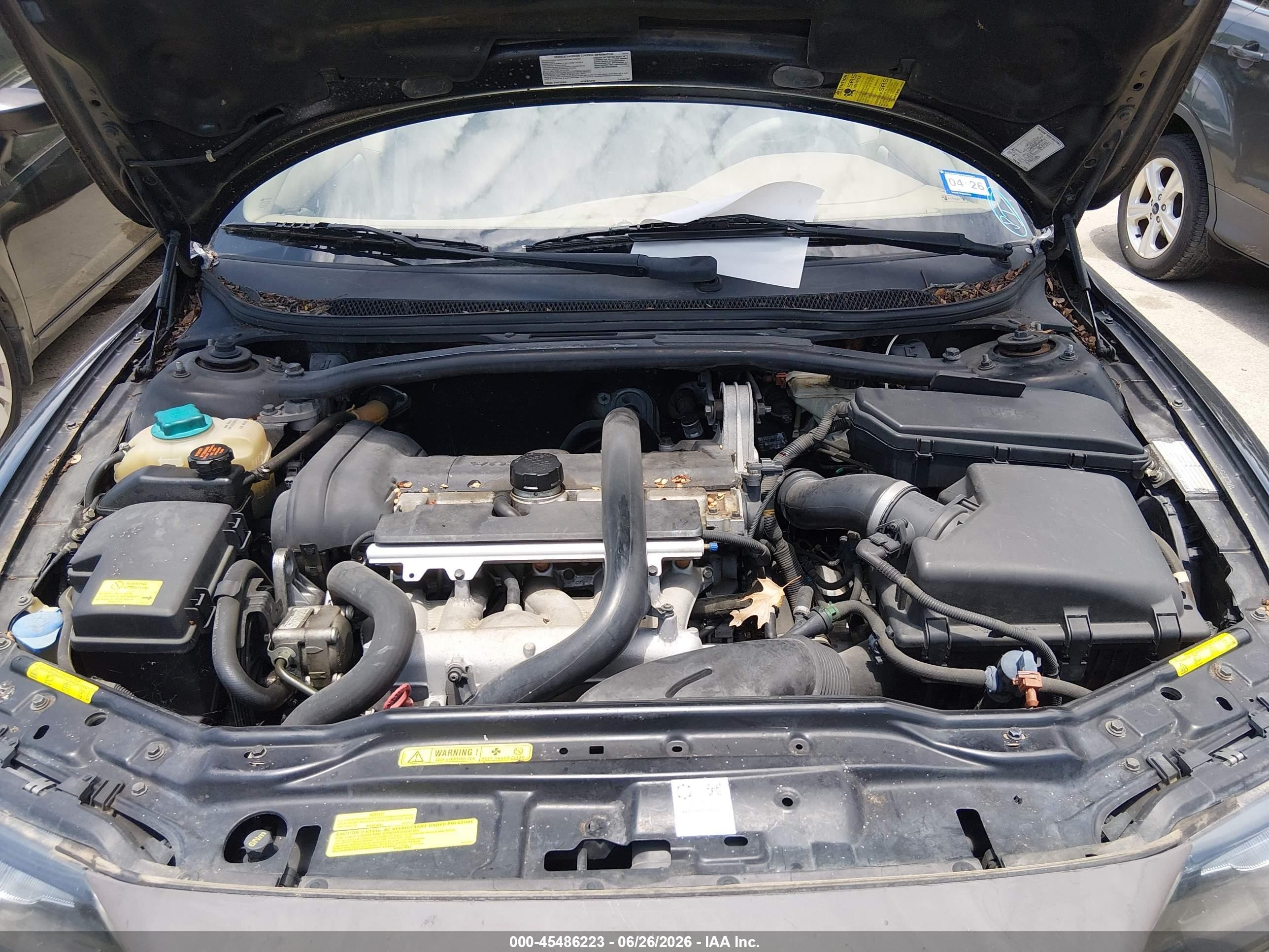 2004 Volvo Xc70 2.5t Black vin: YV1SZ59H441156637