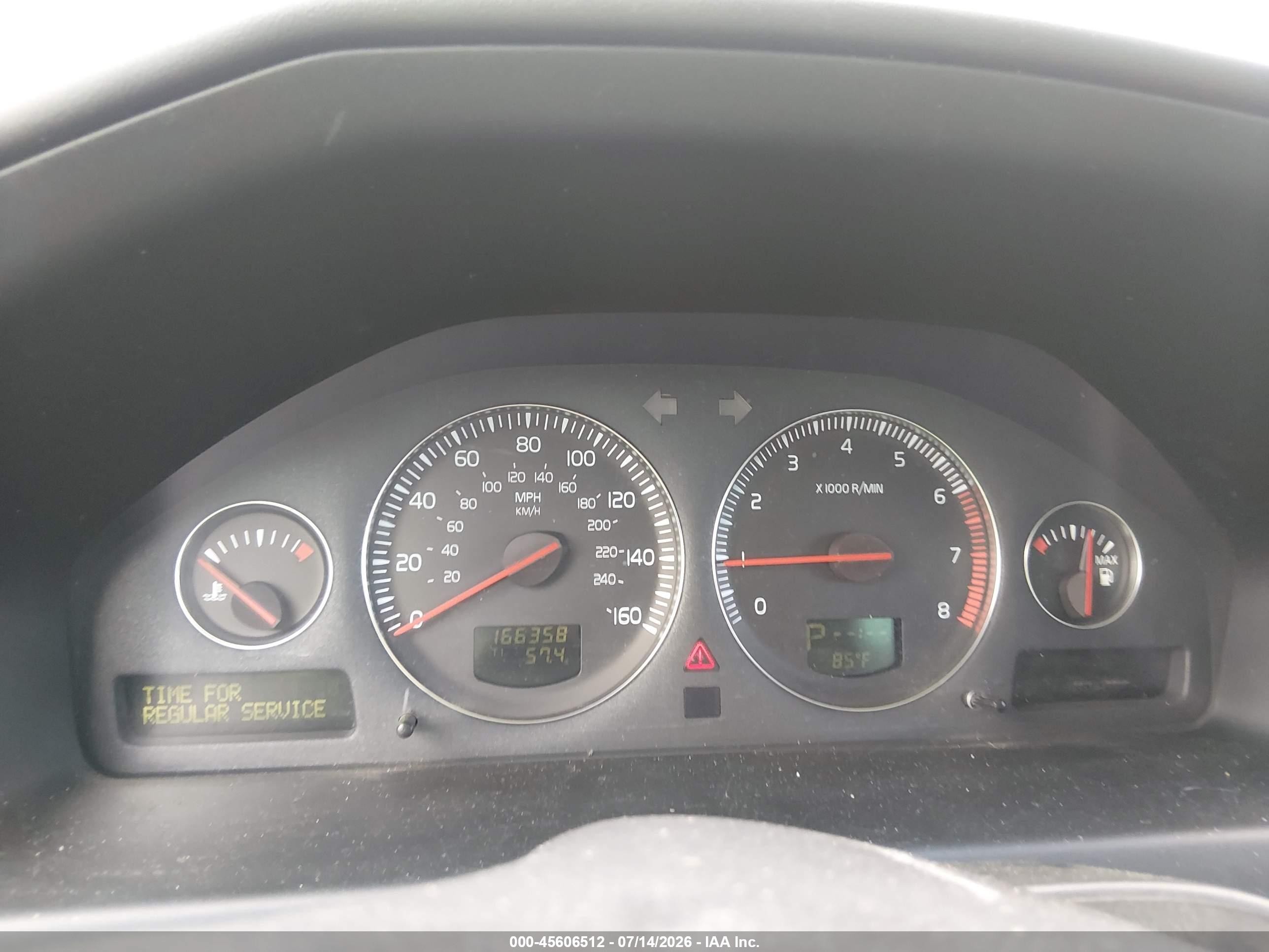 2004 Volvo Xc70 2.5t Silver vin: YV1SZ59H441163796