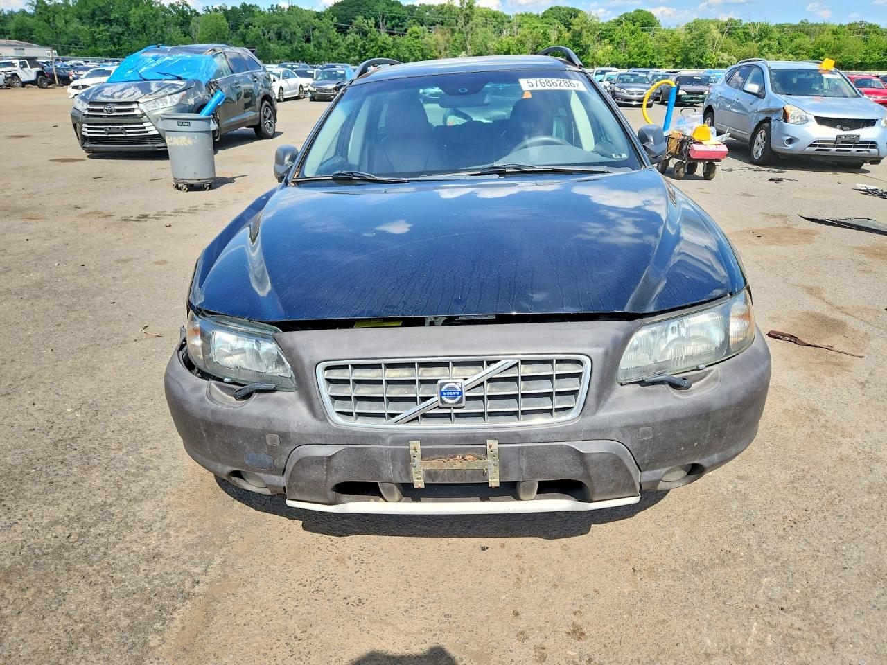 2004 Volvo Xc70 Black vin: YV1SZ59H541130760