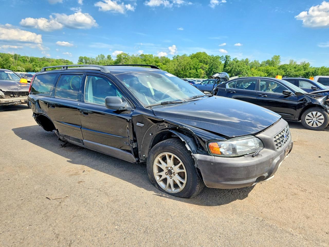 2004 Volvo Xc70 Black vin: YV1SZ59H541130760