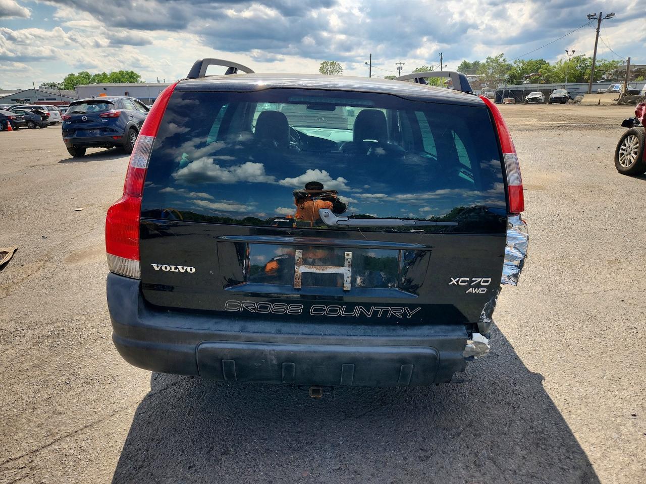 2004 Volvo Xc70 Black vin: YV1SZ59H541130760