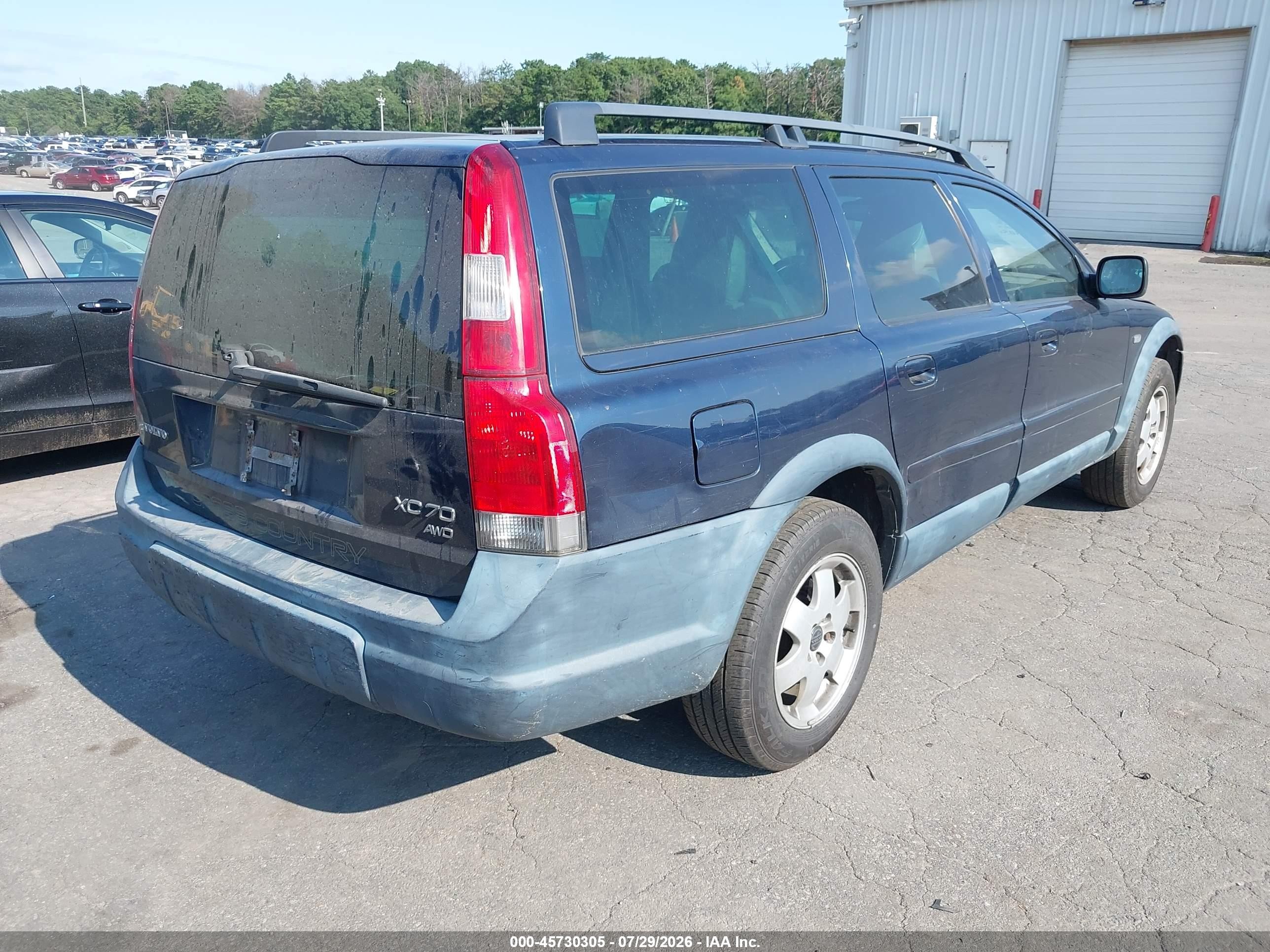 2004 Volvo Xc70 2.5t Dark Blue vin: YV1SZ59H541162091