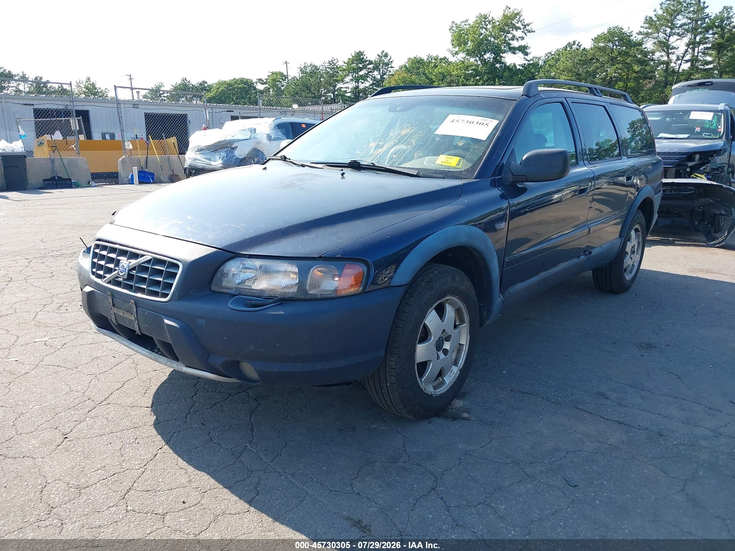 2004 Volvo Xc70 2.5t Dark Blue vin: YV1SZ59H541162091