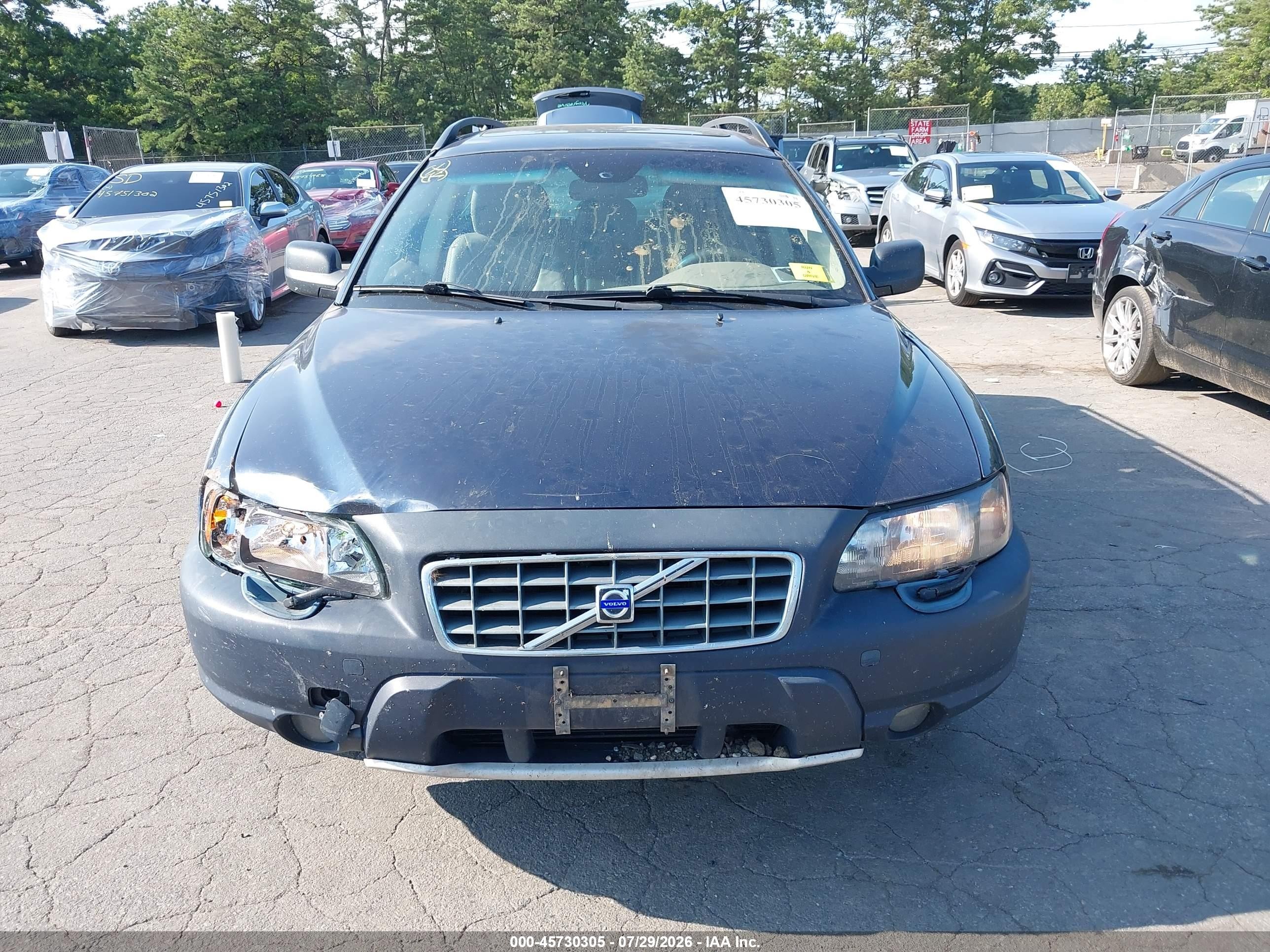 2004 Volvo Xc70 2.5t Dark Blue vin: YV1SZ59H541162091