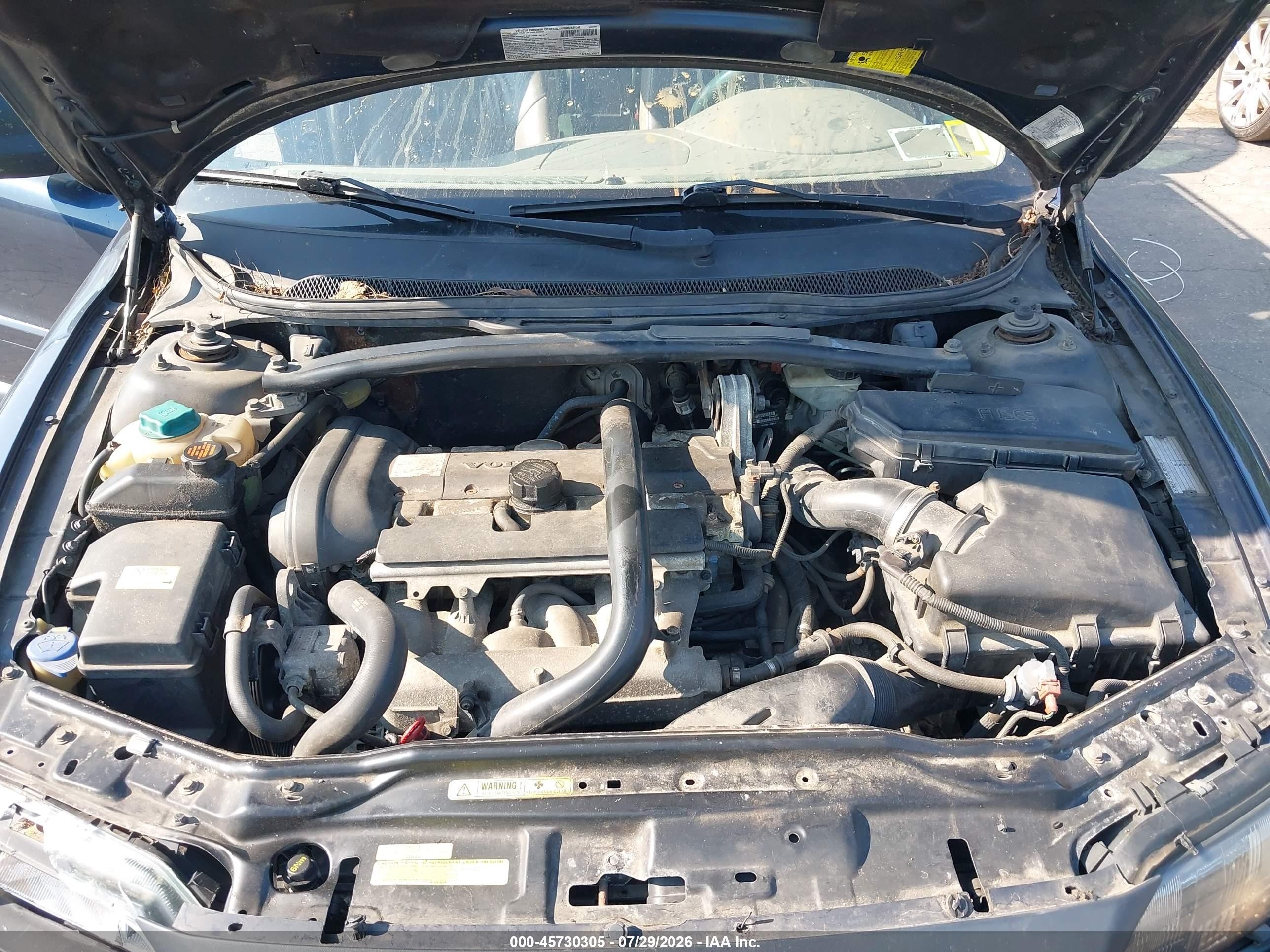 2004 Volvo Xc70 2.5t Dark Blue vin: YV1SZ59H541162091