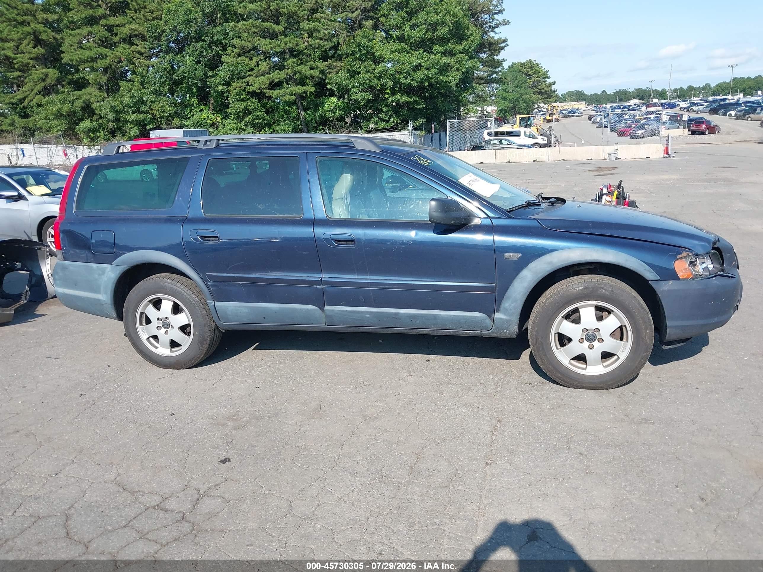 2004 Volvo Xc70 2.5t Dark Blue vin: YV1SZ59H541162091