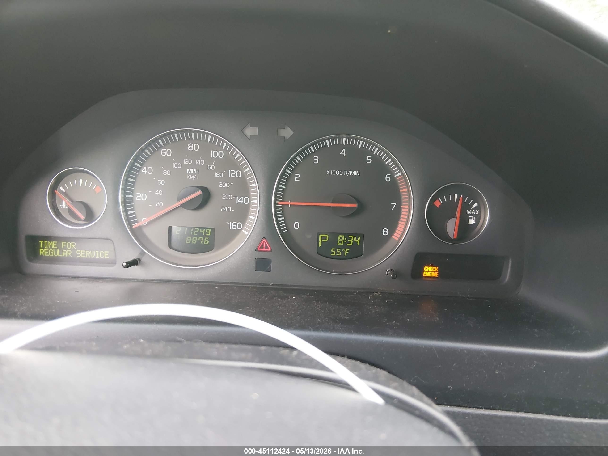 2004 Volvo Xc70 2.5t Gray vin: YV1SZ59H641141783