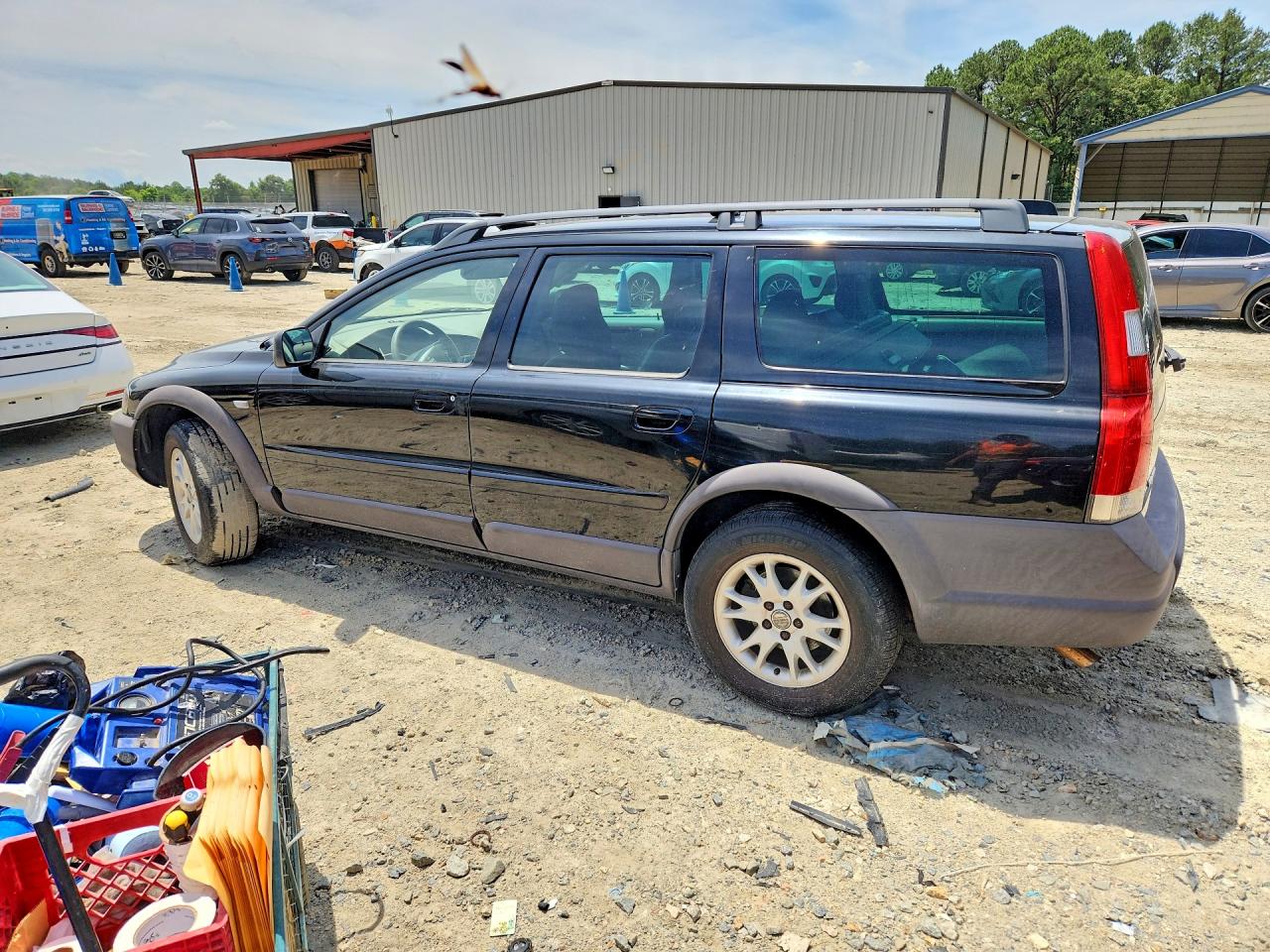 2004 Volvo Xc70 Black vin: YV1SZ59H641156560
