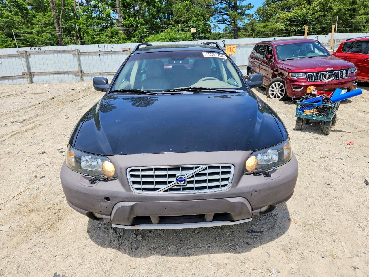 2004 Volvo Xc70 Black vin: YV1SZ59H641156560