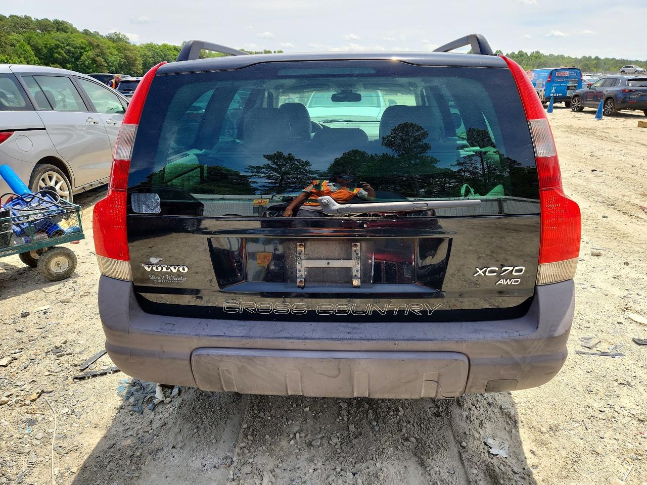 2004 Volvo Xc70 Black vin: YV1SZ59H641156560