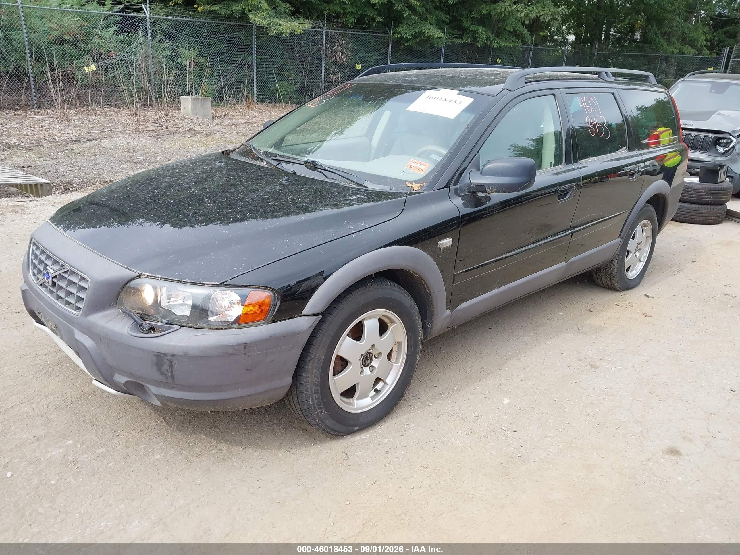 2004 Volvo Xc70 2.5t Черный vin: YV1SZ59H741123311