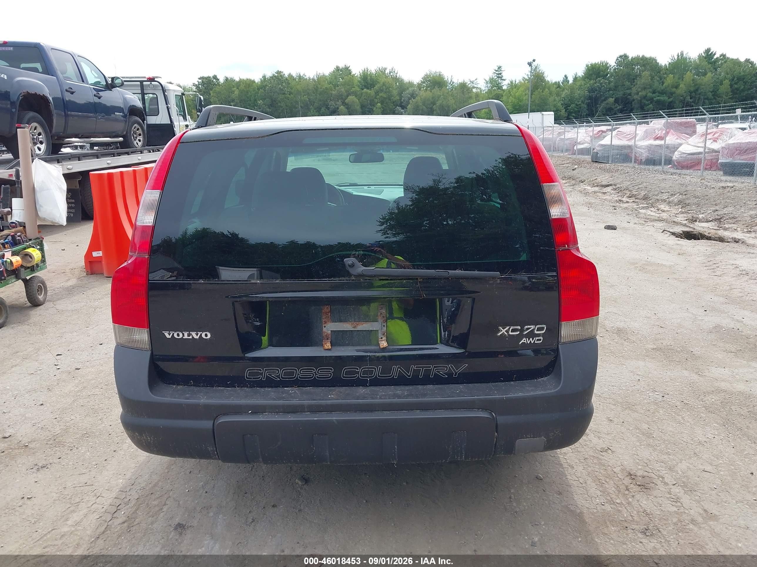 2004 Volvo Xc70 2.5t Черный vin: YV1SZ59H741123311