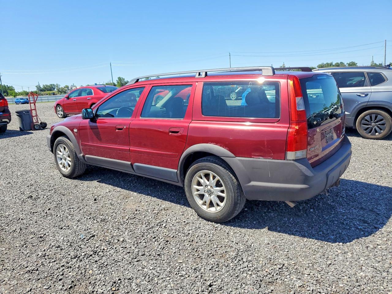 2004 Volvo Xc70 Maroon vin: YV1SZ59H741139234