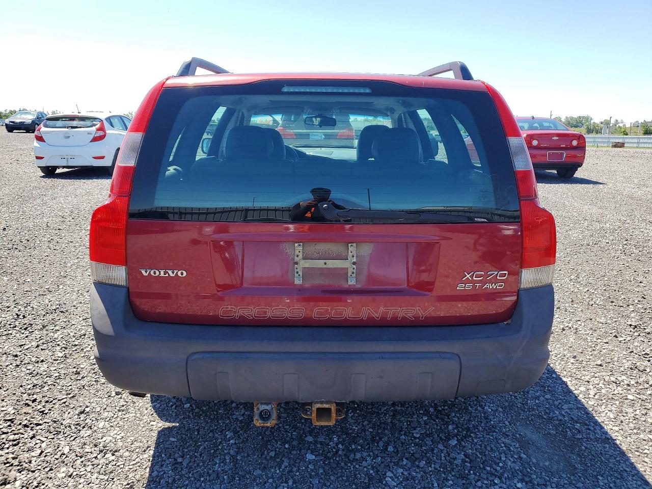 2004 Volvo Xc70 Maroon vin: YV1SZ59H741139234