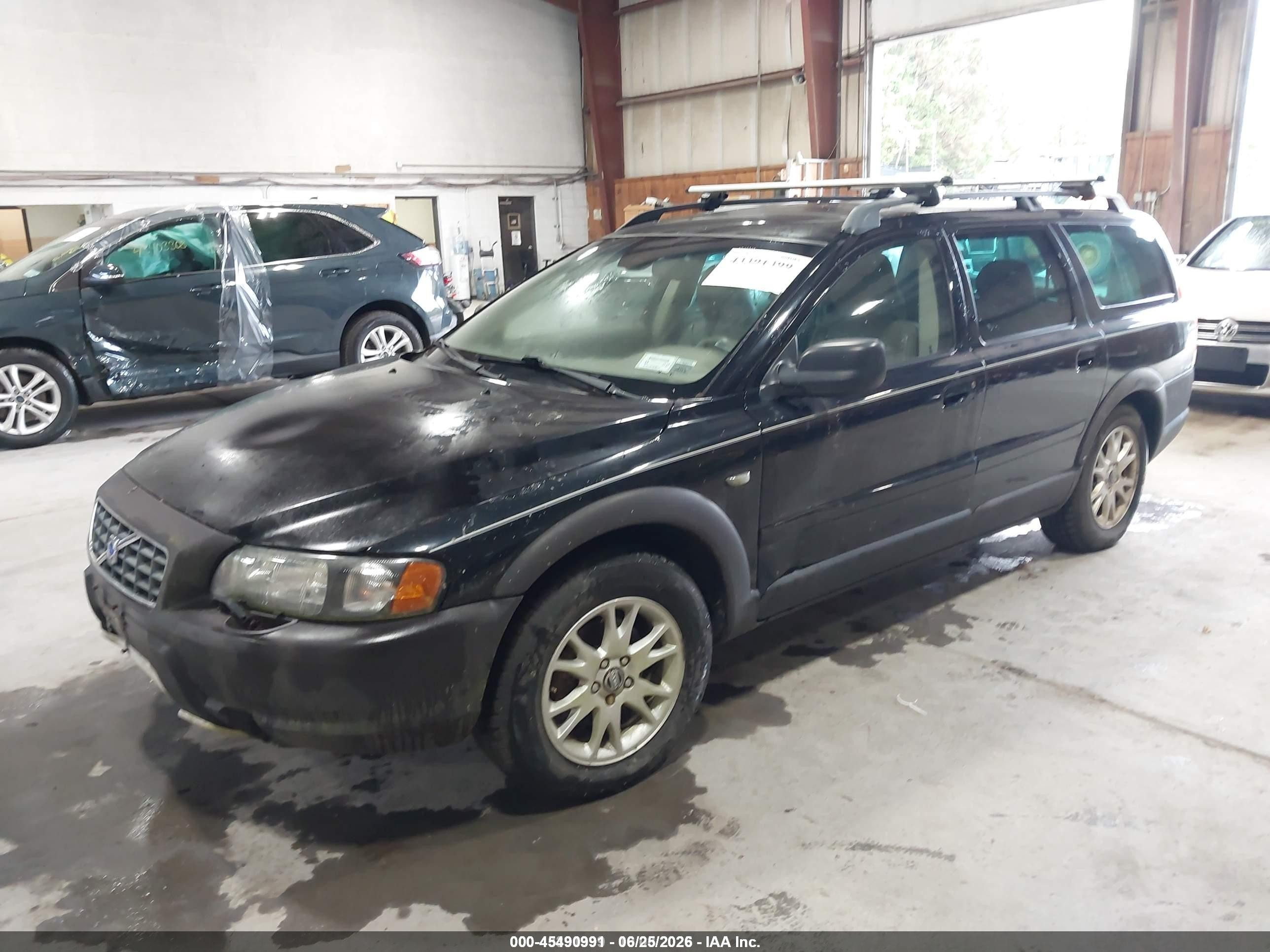 2004 Volvo Xc70 2.5t Черный vin: YV1SZ59H741140710