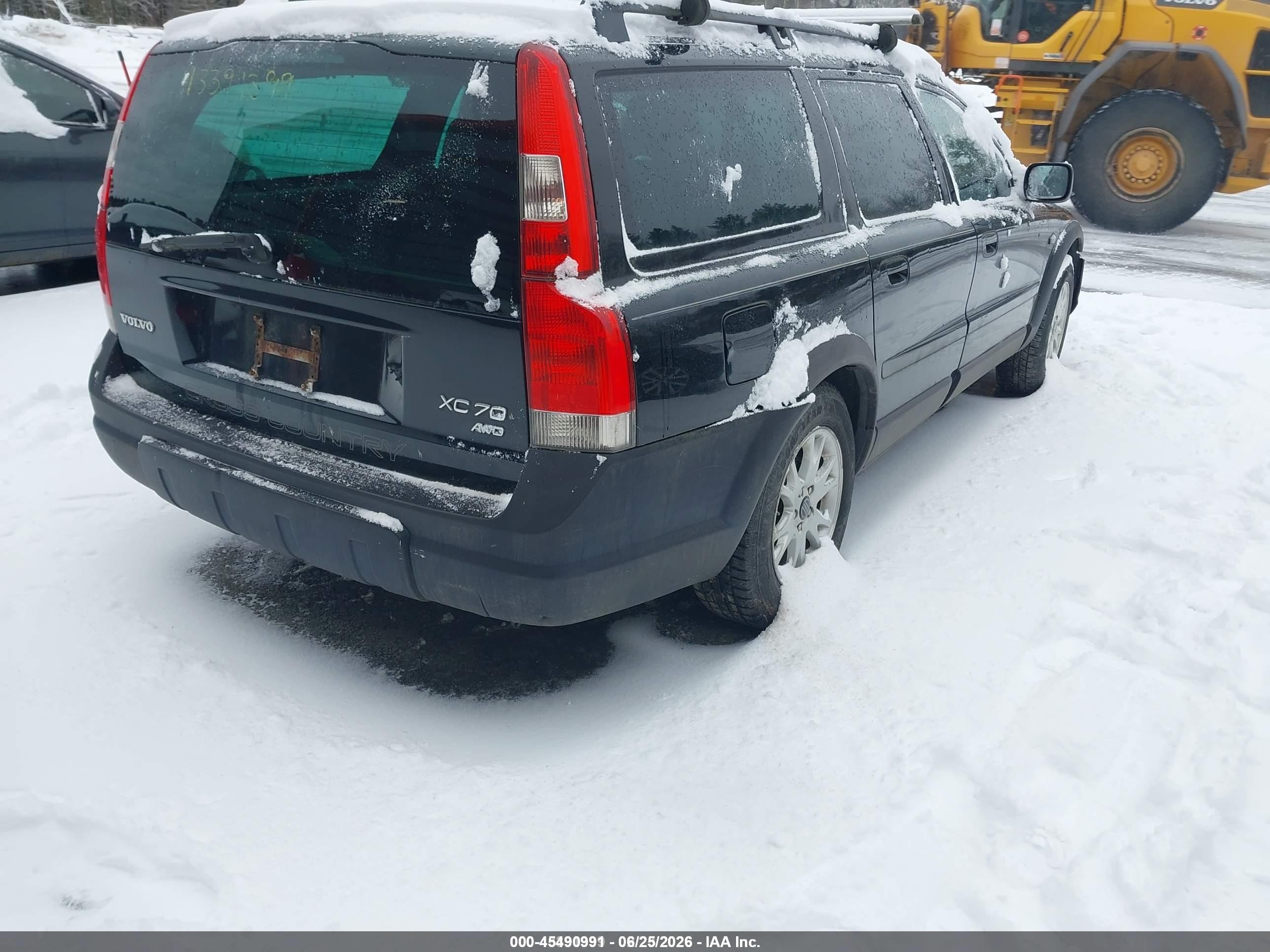 2004 Volvo Xc70 2.5t Черный vin: YV1SZ59H741140710