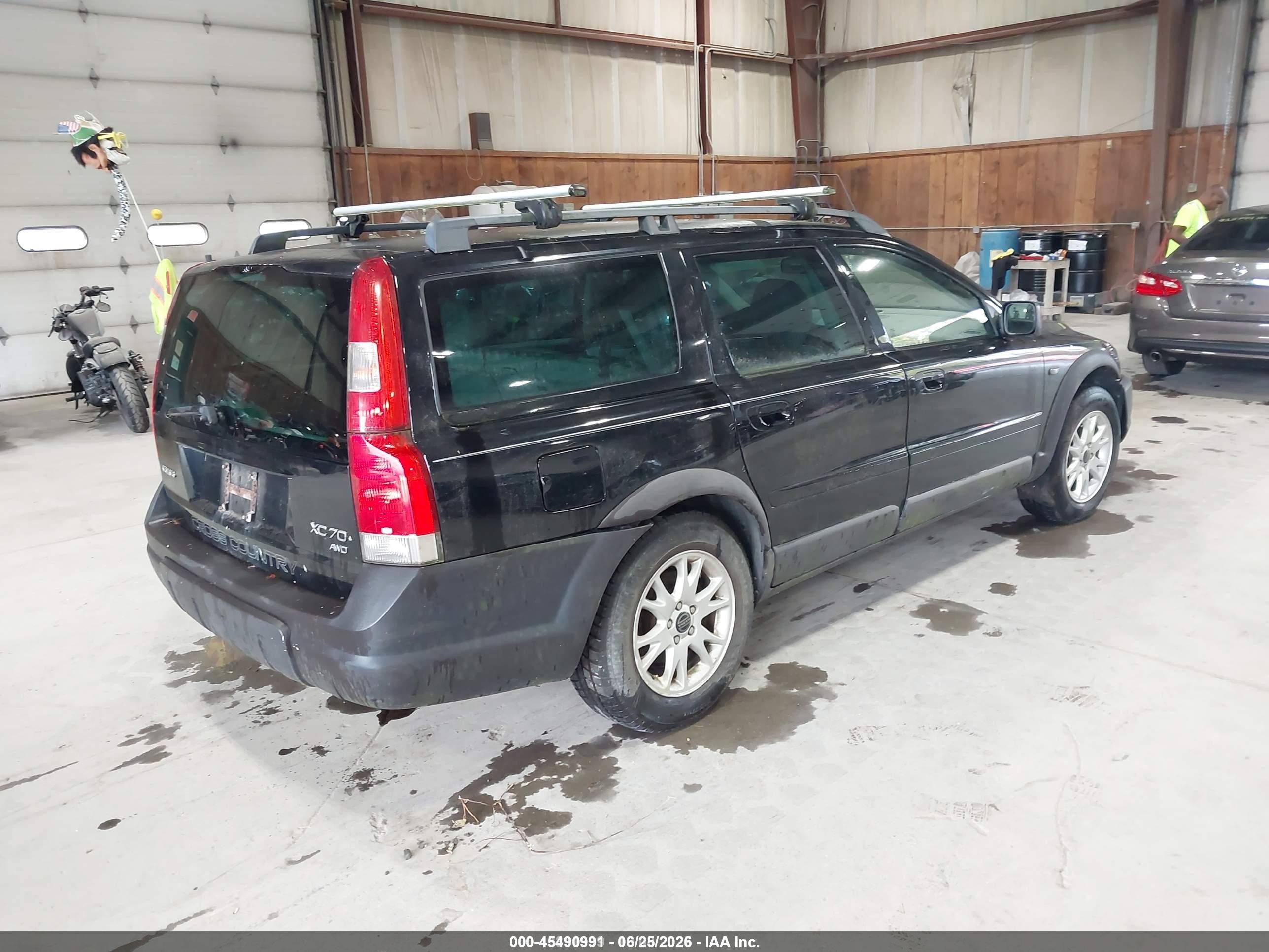 2004 Volvo Xc70 2.5t Черный vin: YV1SZ59H741140710