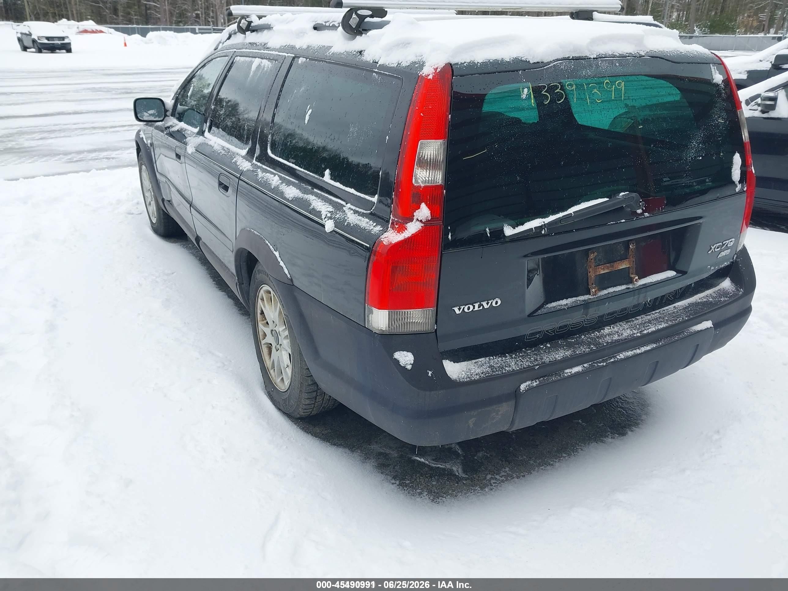 2004 Volvo Xc70 2.5t Черный vin: YV1SZ59H741140710