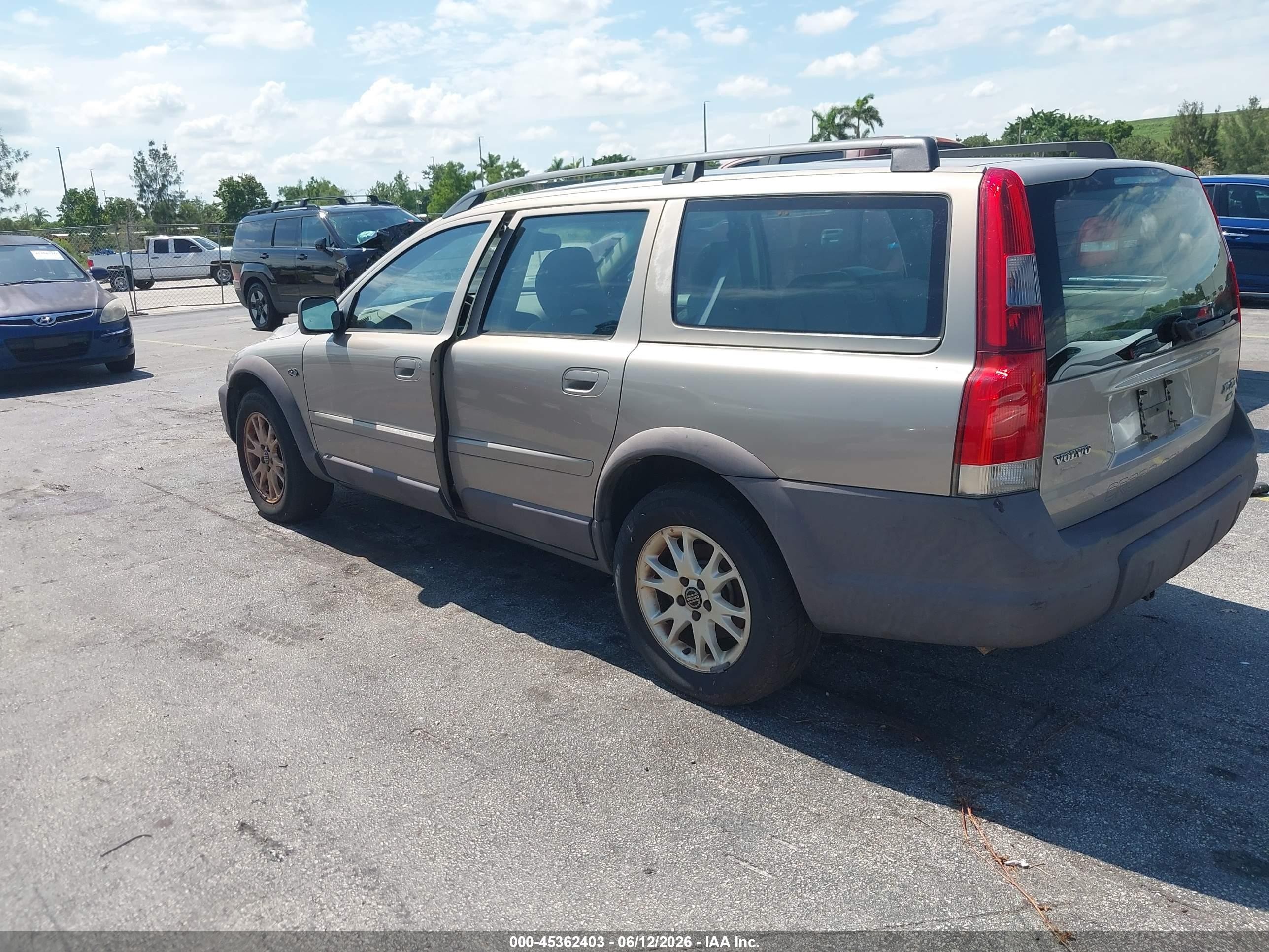2004 Volvo Xc70 2.5t Gold vin: YV1SZ59H741157314