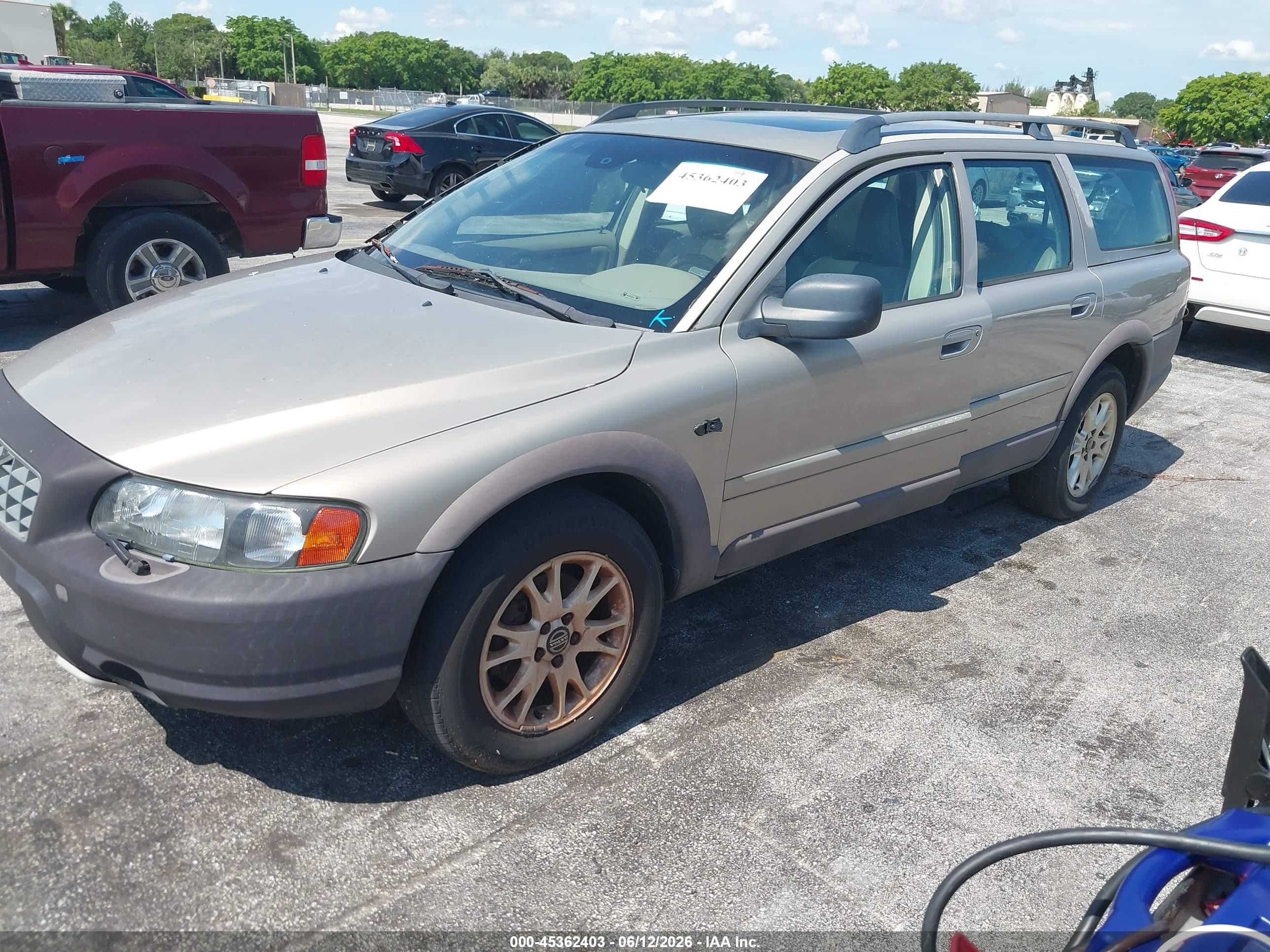 2004 Volvo Xc70 2.5t Gold vin: YV1SZ59H741157314