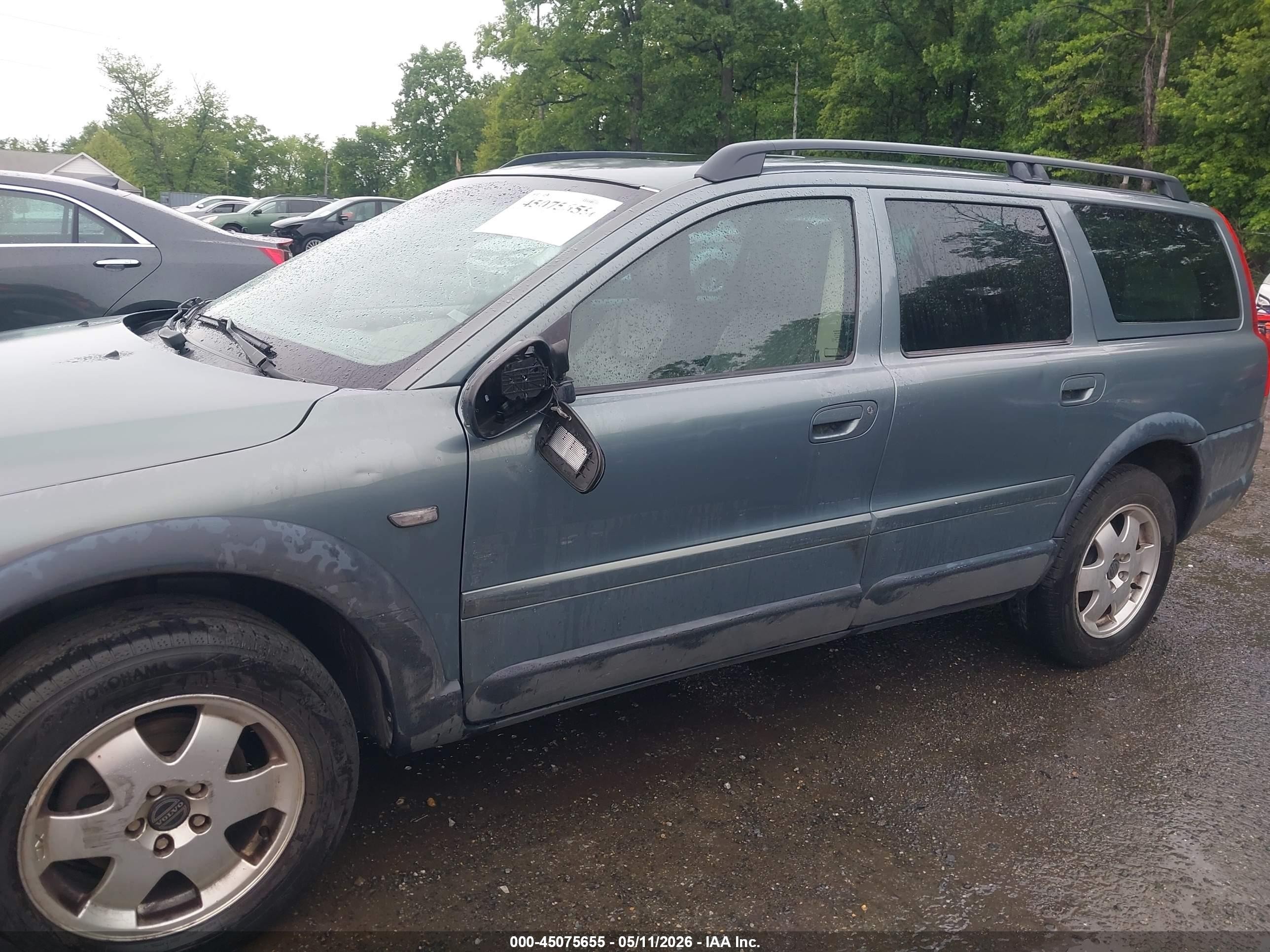 2003 Volvo Xc70 2.5t Blue vin: YV1SZ59H831095131