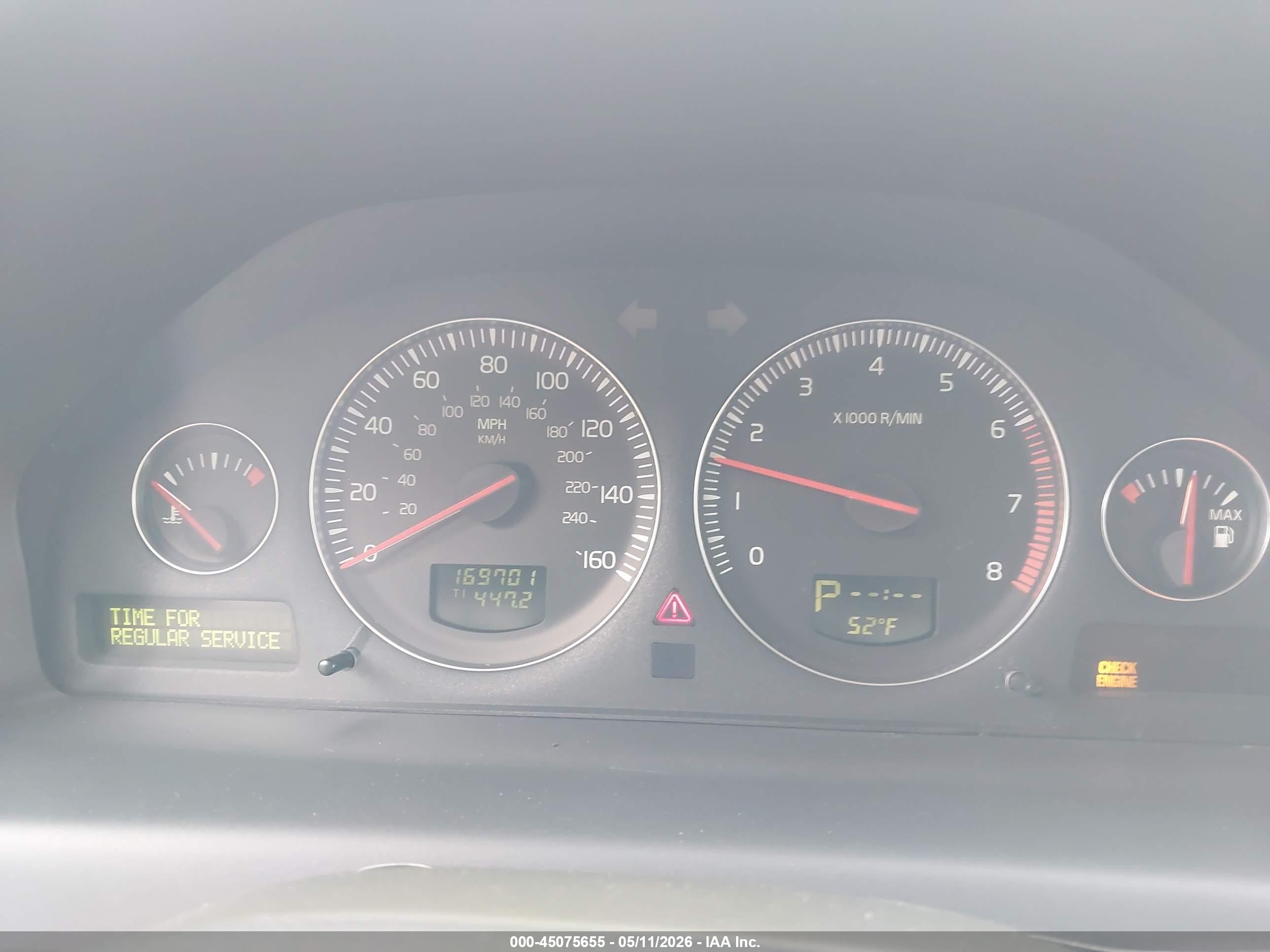 2003 Volvo Xc70 2.5t Blue vin: YV1SZ59H831095131